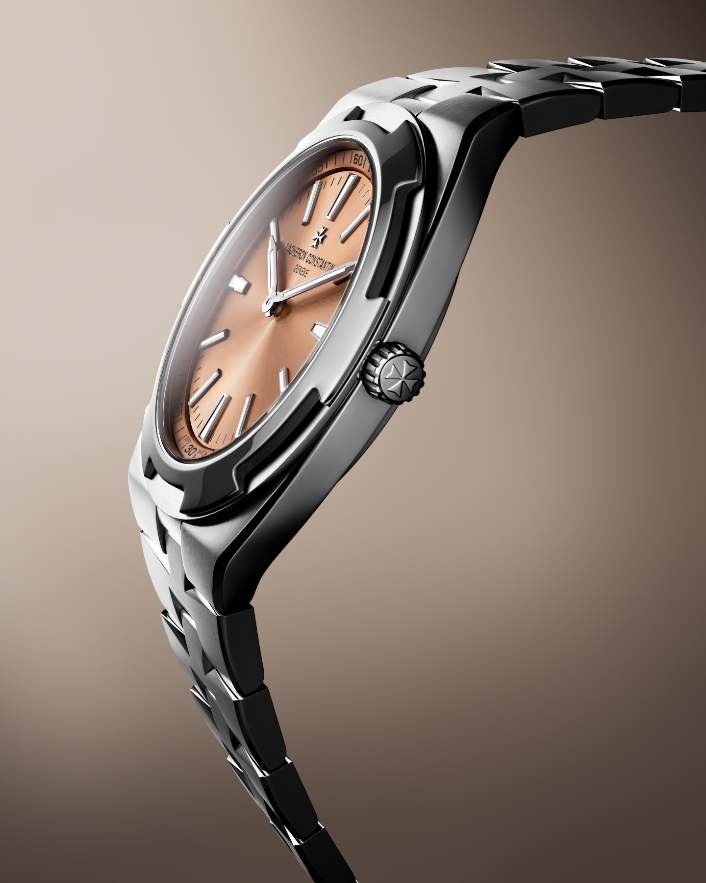 Vacheron Constantin Overseas Self-Winding Ultra-Thin ref. 2500V / 210P-H028 upright, profile from crown side