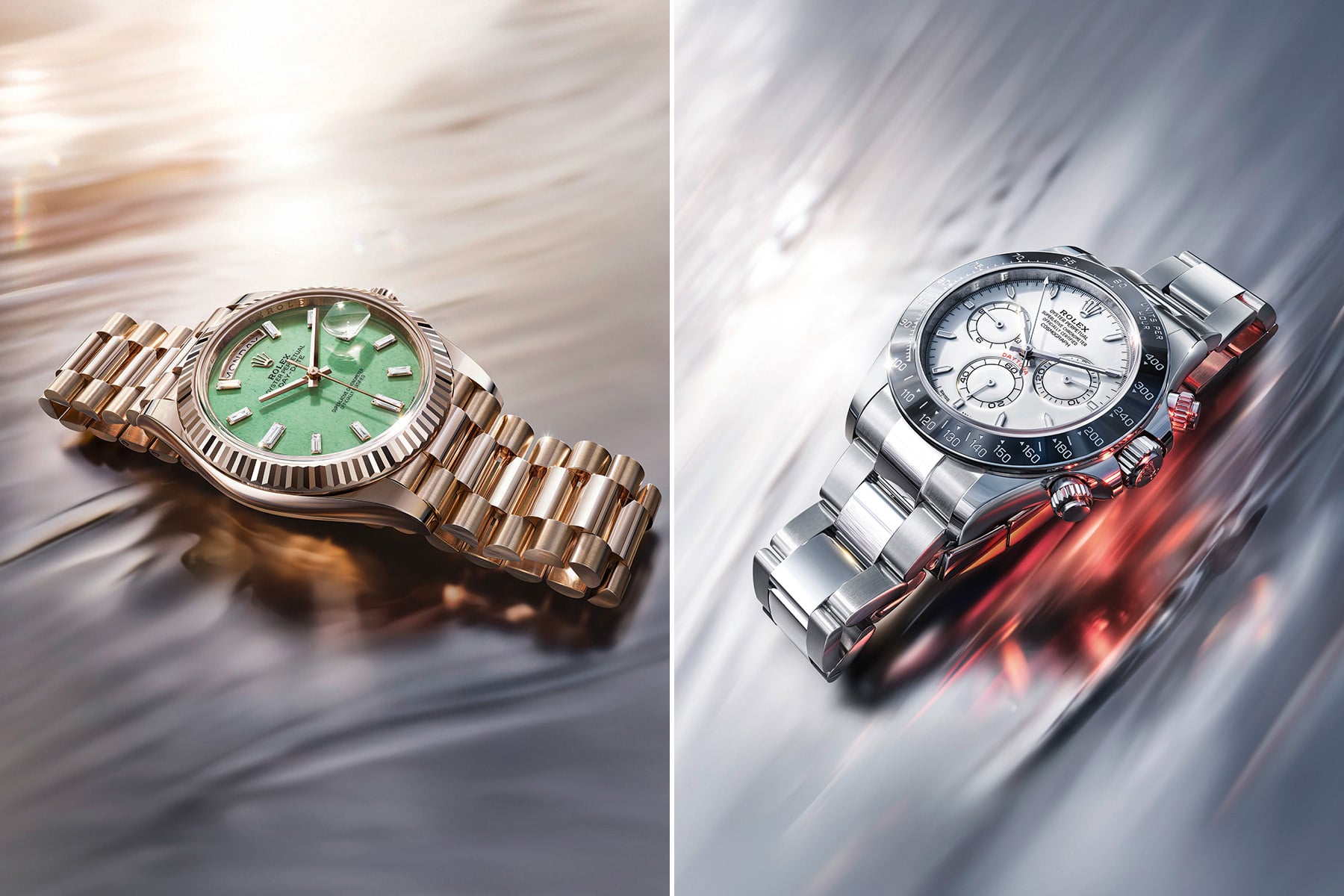 Rolex Introduces A Day-Date 40 In The New Jubilee Gold With A Stunning Green Aventurine Dial