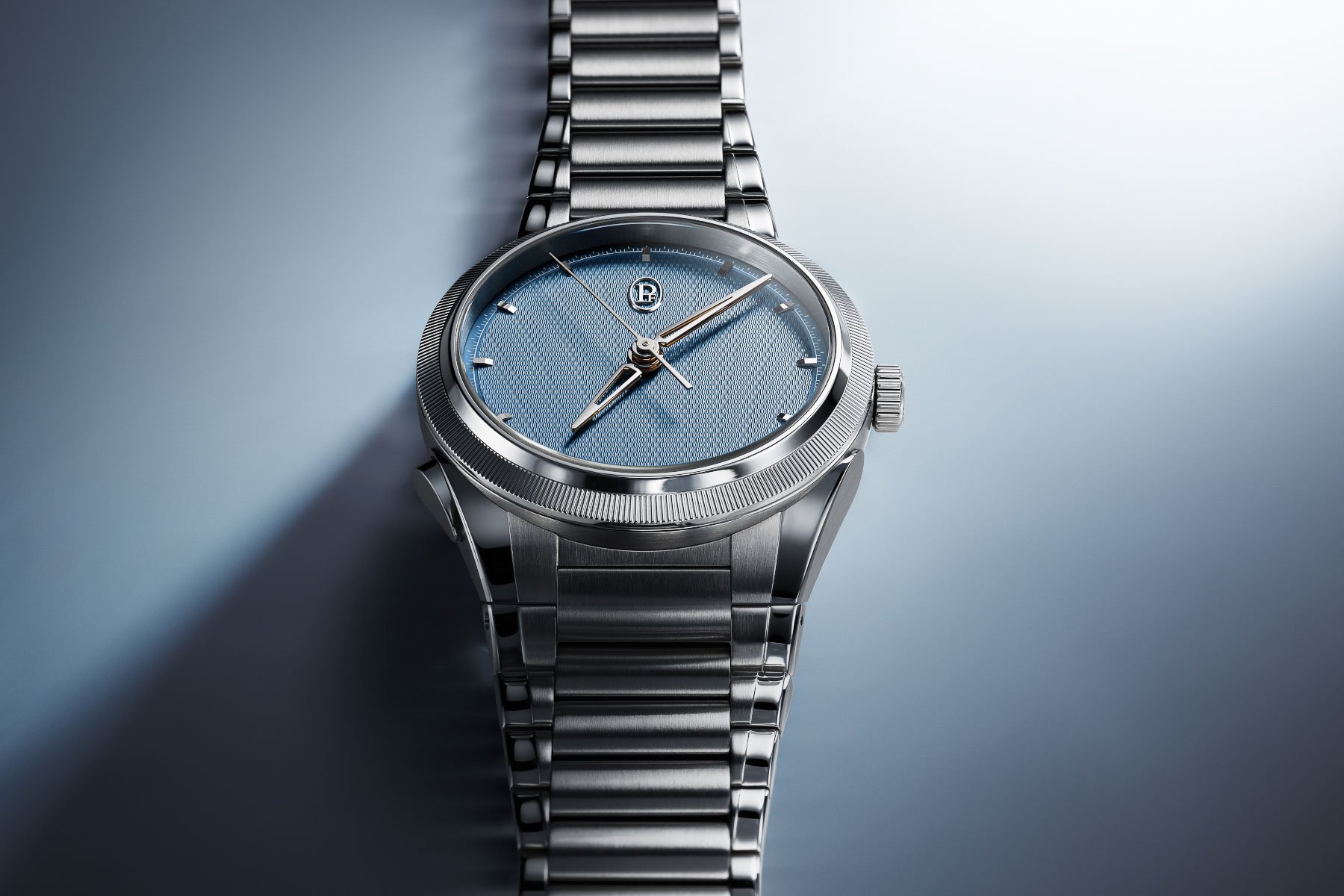 Parmigiani Fleurier Chronographe Mystérieux, angled view