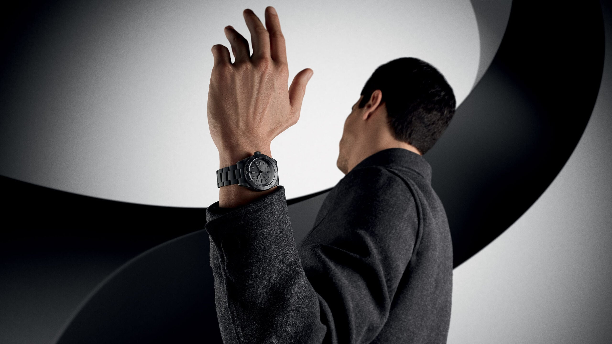 Tudor Black Bay Ceramic on wrist