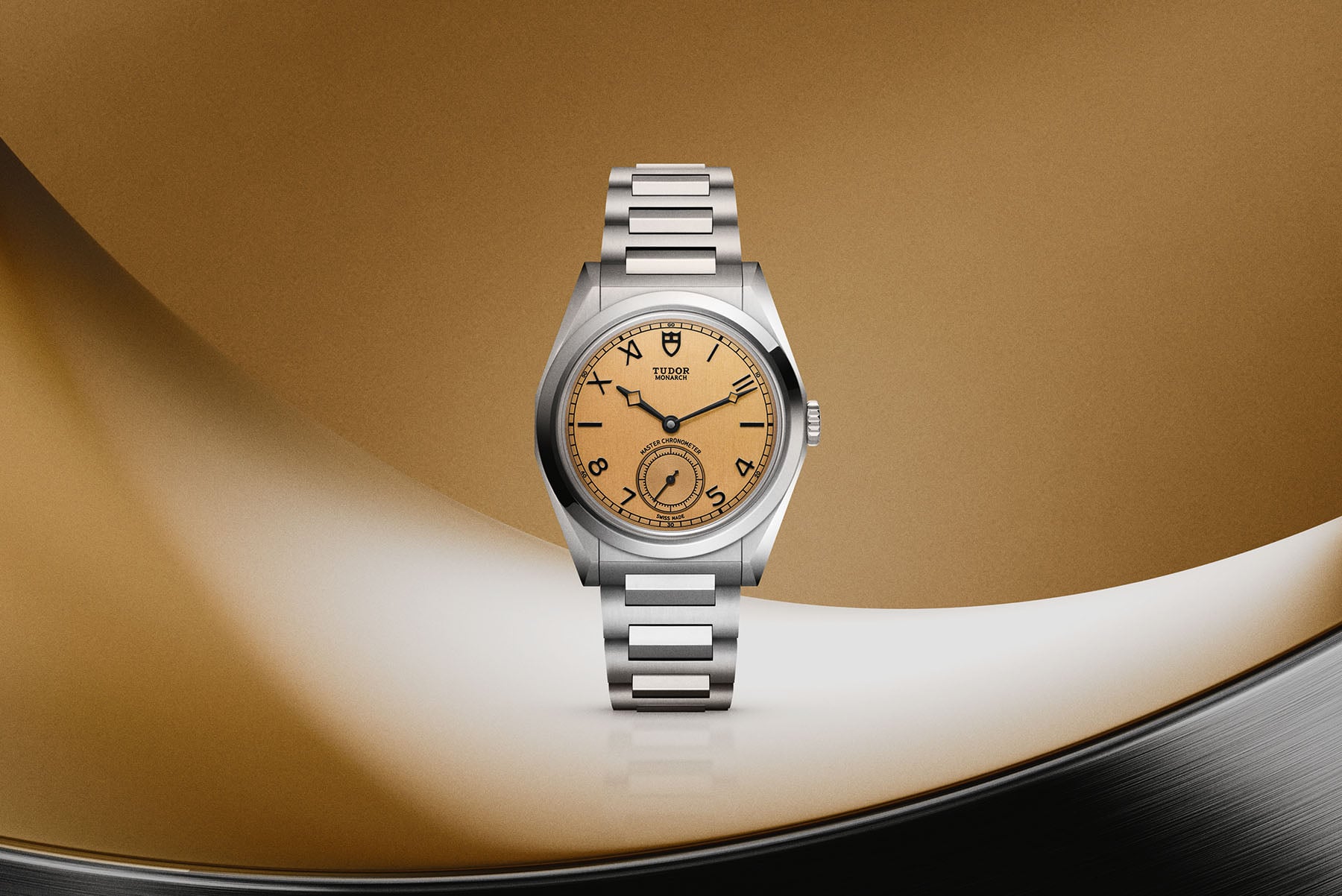 Tudor Monarch head on