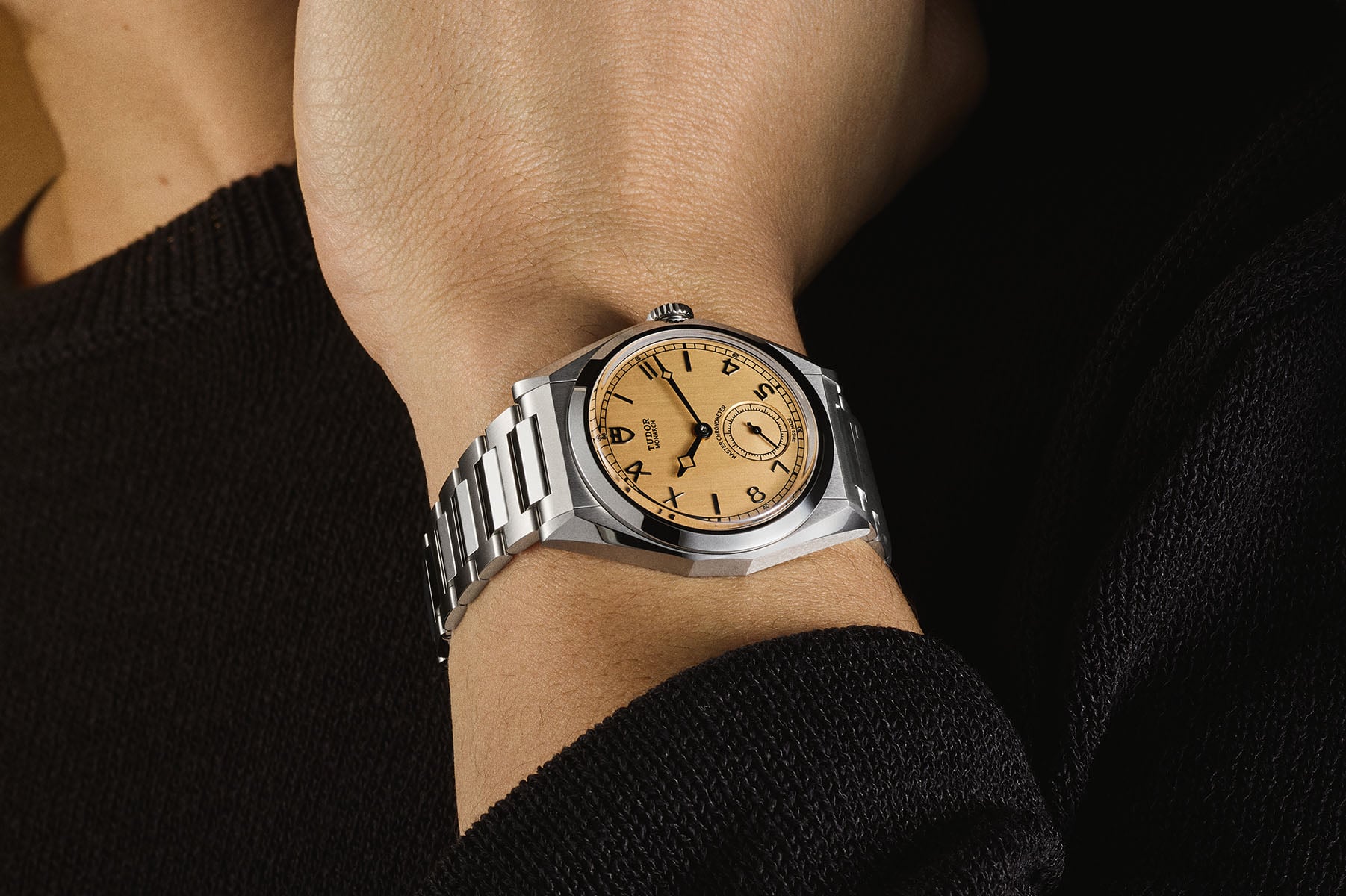 Tudor Monarch on wrist