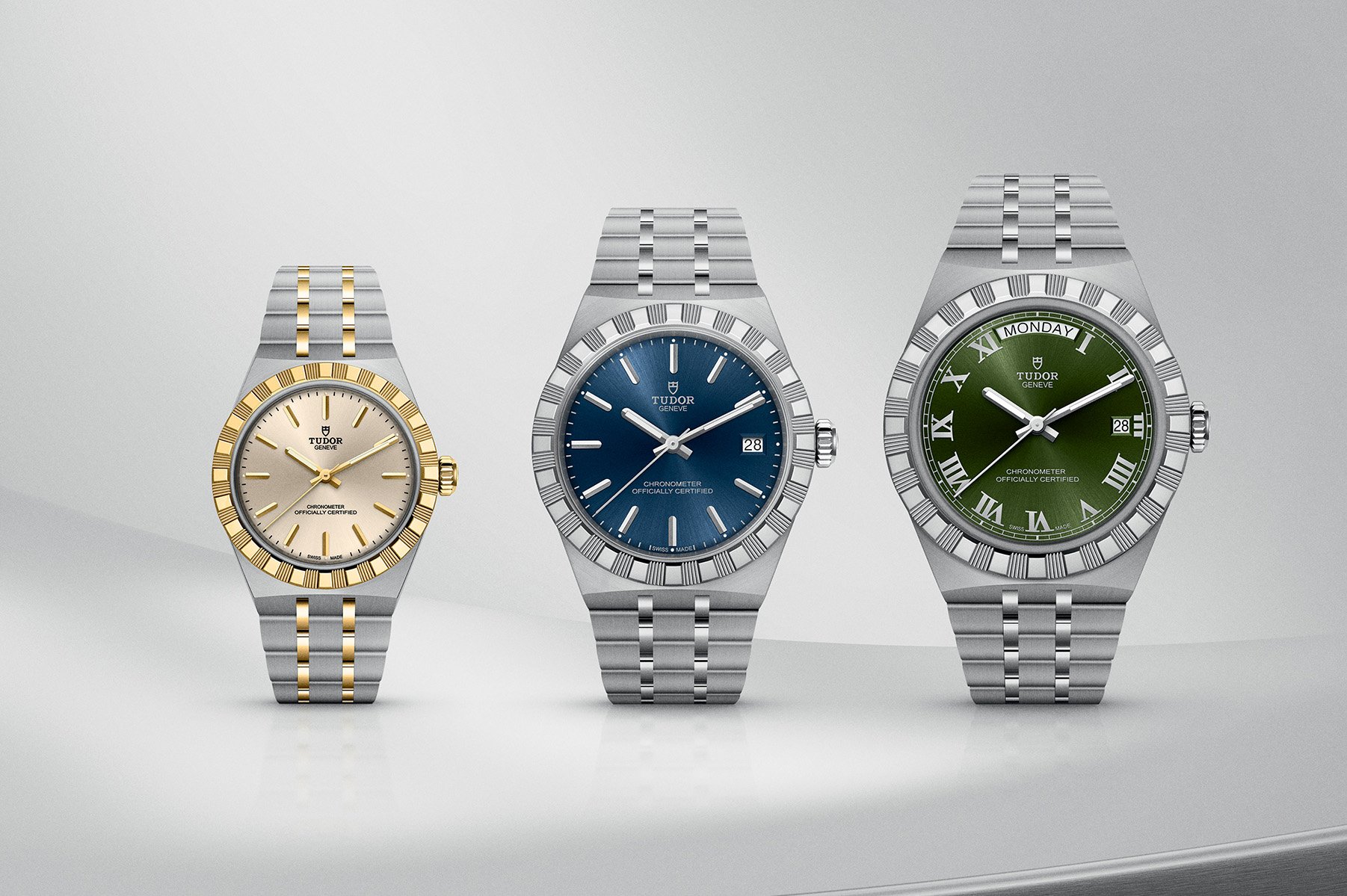 new Tudor Royal in 30mm, 36mm, and 40mm sizes