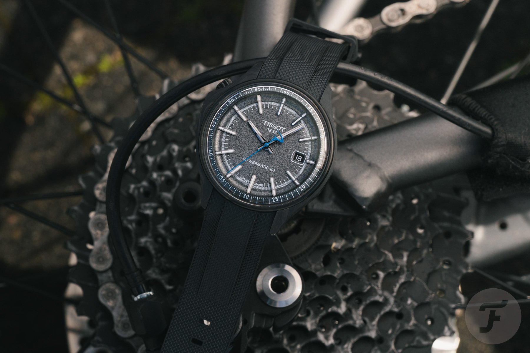 Tissot Pinarello Special Edition on a bike