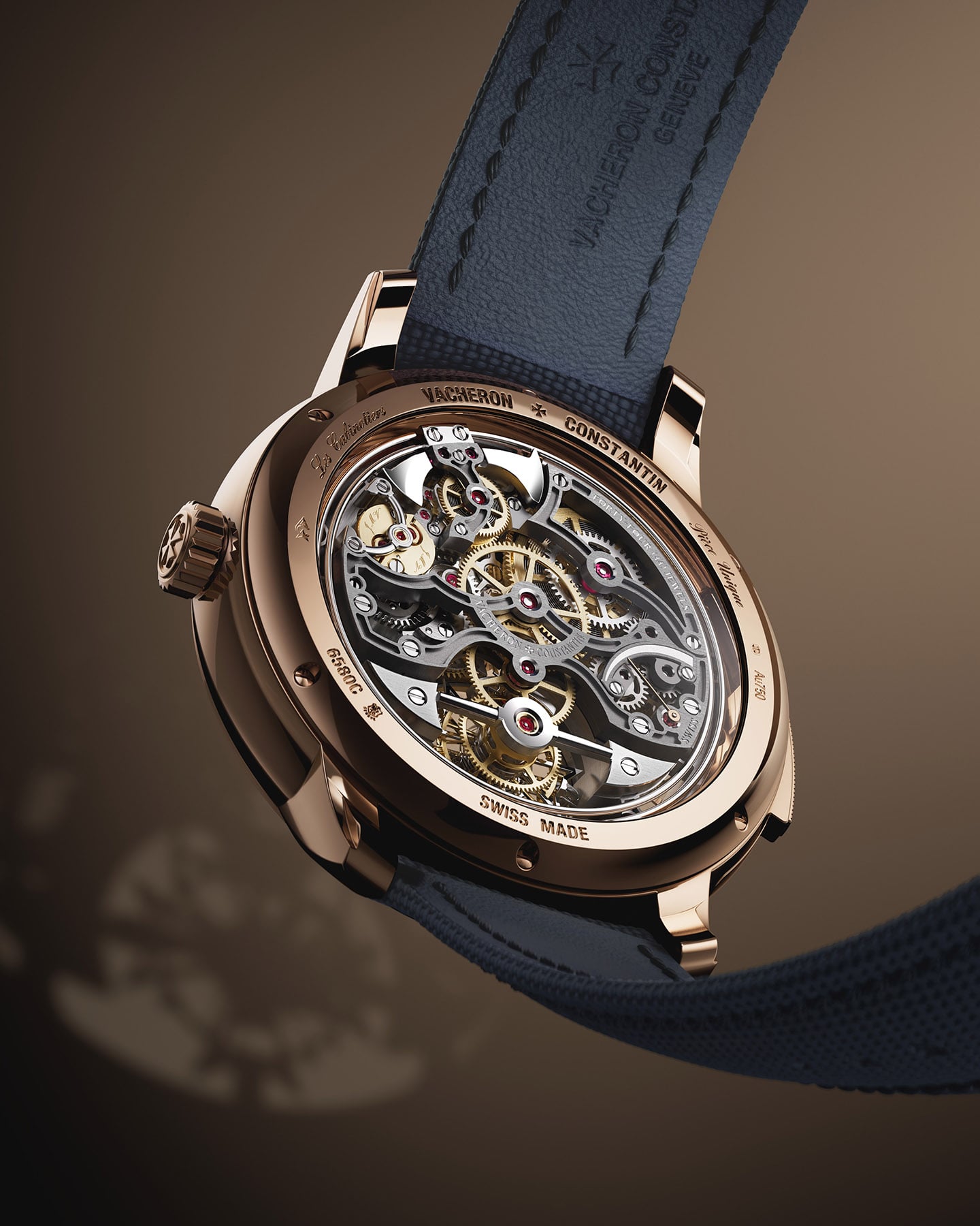 Vacheron Constantin Les Cabinotiers Minute Repeater Tourbillon Skeleton case back and movement