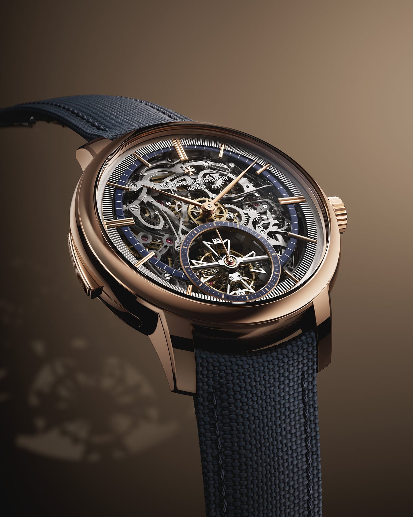 Vacheron Constantin Les Cabinotiers Minute Repeater Tourbillon Skeleton upright, tilted back