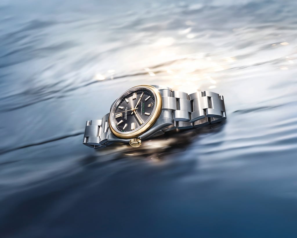 Rolex Oyster Perpetual 41 in yellow rolesor