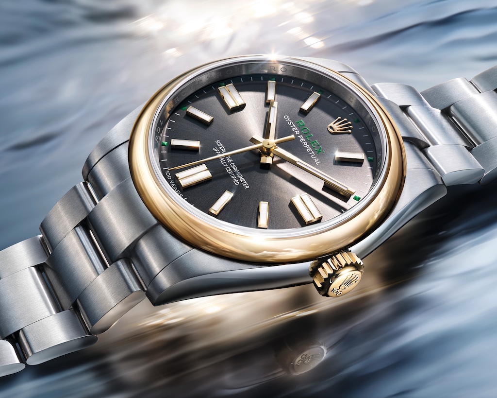 Rolex Oyster Perpetual 41 in yellow Rolesor