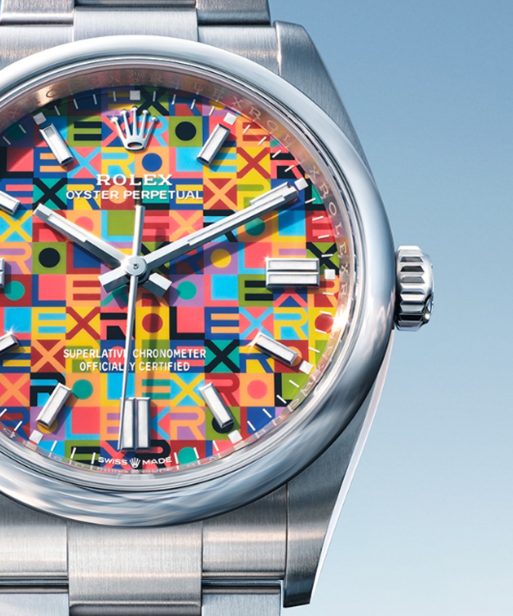 Rolex Oyster Perpetual 36 ref. 126000-0016 close-up