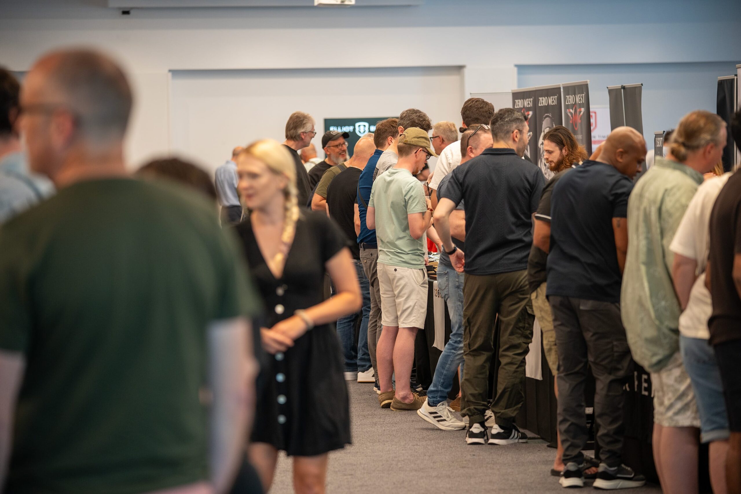 attendees at the WatchIt! watch fair