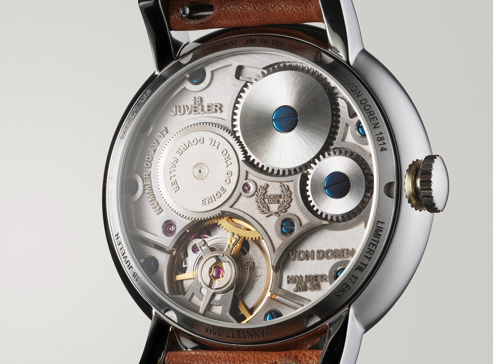 Movement inside the Von Doren 1814 Nordic Made