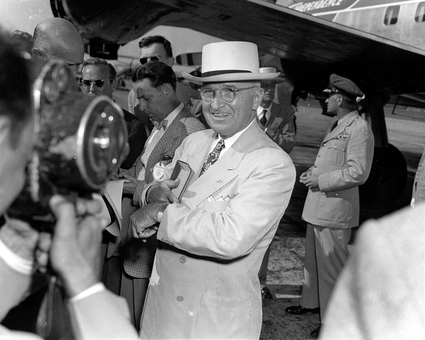 Harry S. Truman in Miami (1949)