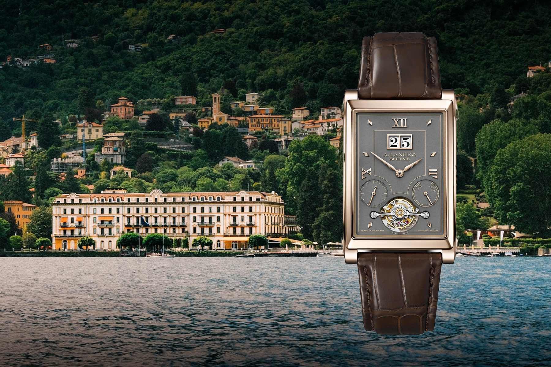 A Lange & Söhne Cabaret Tourbillon Honeygold at the Concorso d’Eleganza Villa d’Este