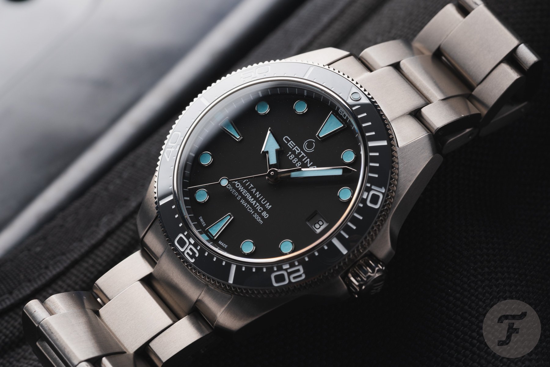 Certina DS Action Diver 38mm Titanium flat