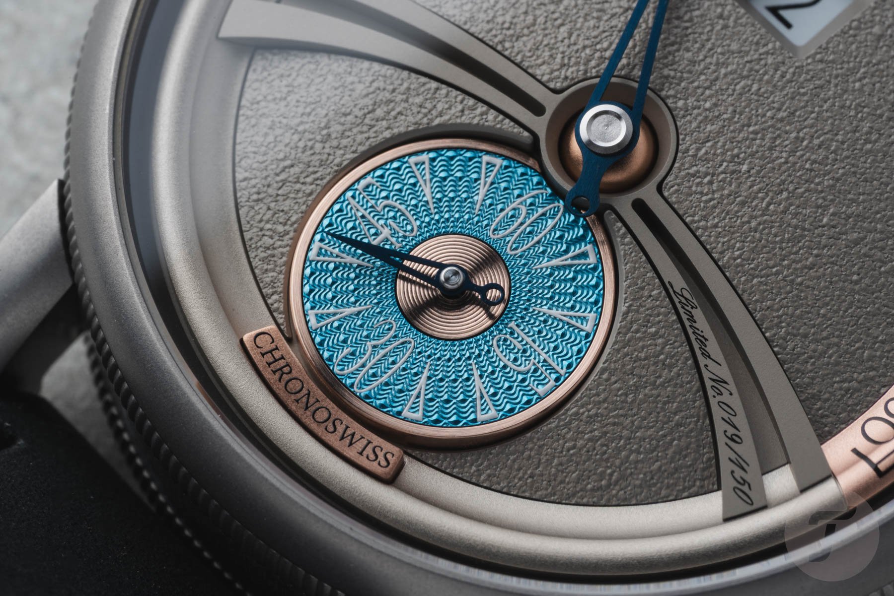 Chronoswiss Delphis Art Deco sub-dial