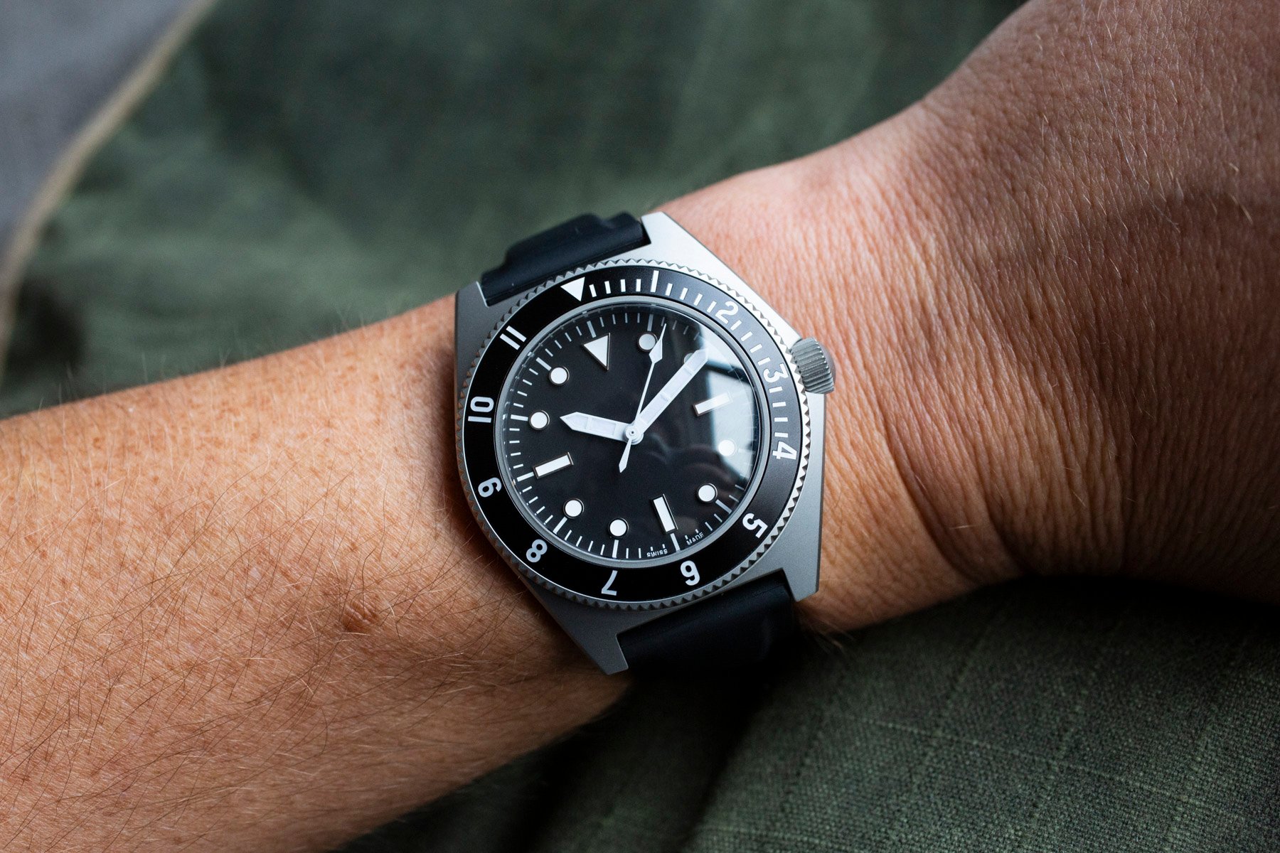 Benrus wrist shot