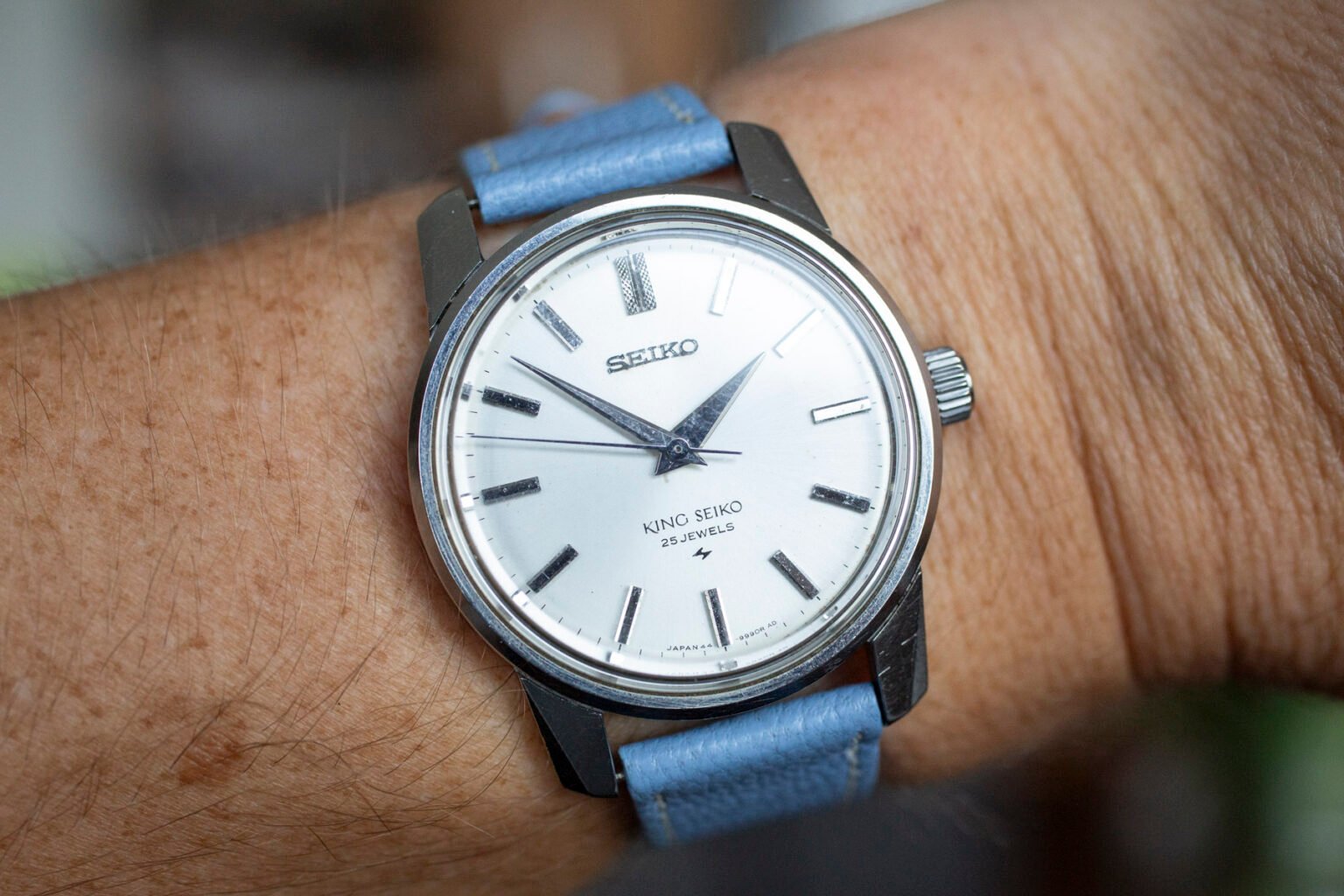 King Seiko 44-9990 wrist shot