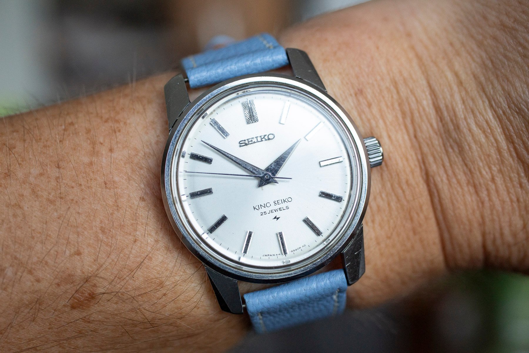 King Seiko 44-9990 wrist shot