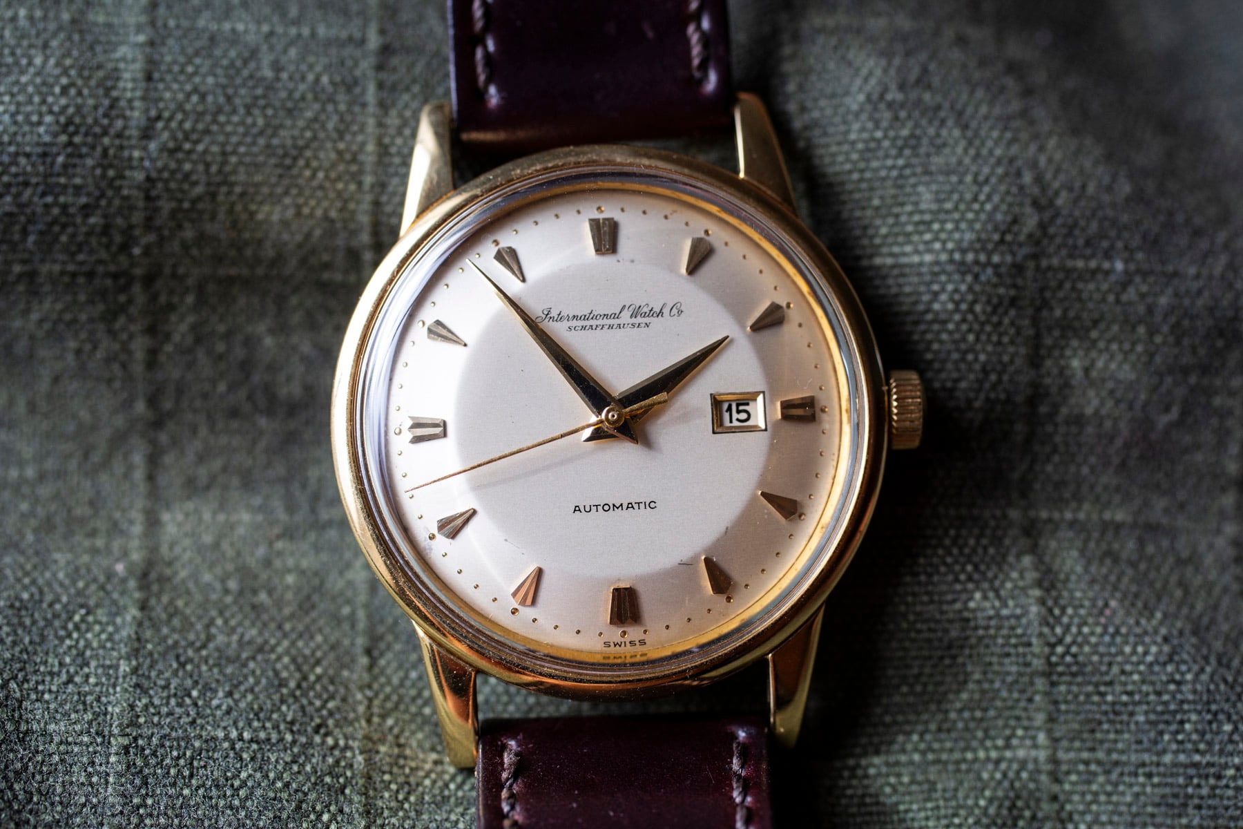 IWC Calatrava Cal. 8531 head on