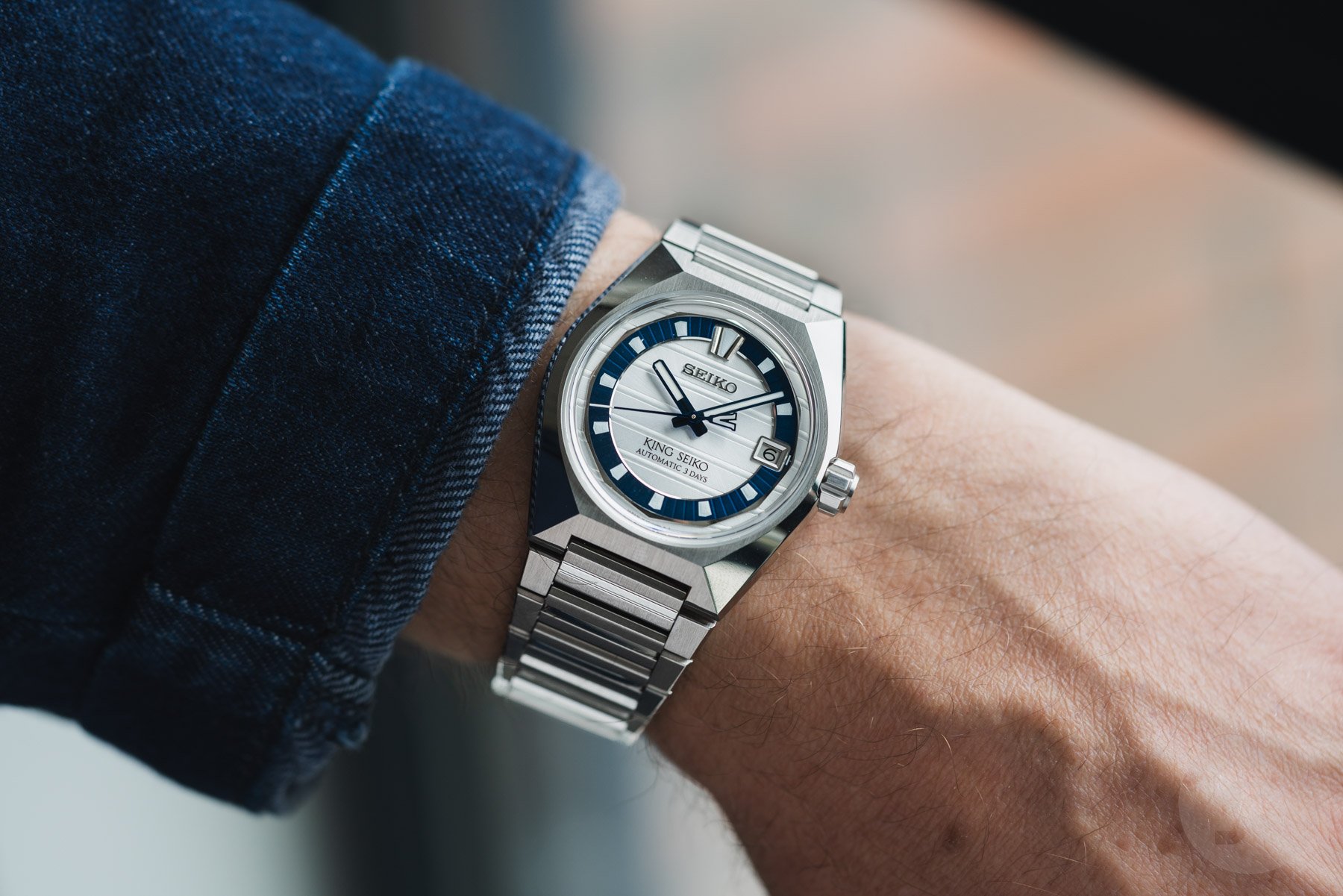 King Seiko Vanac HKF004 wrist shot