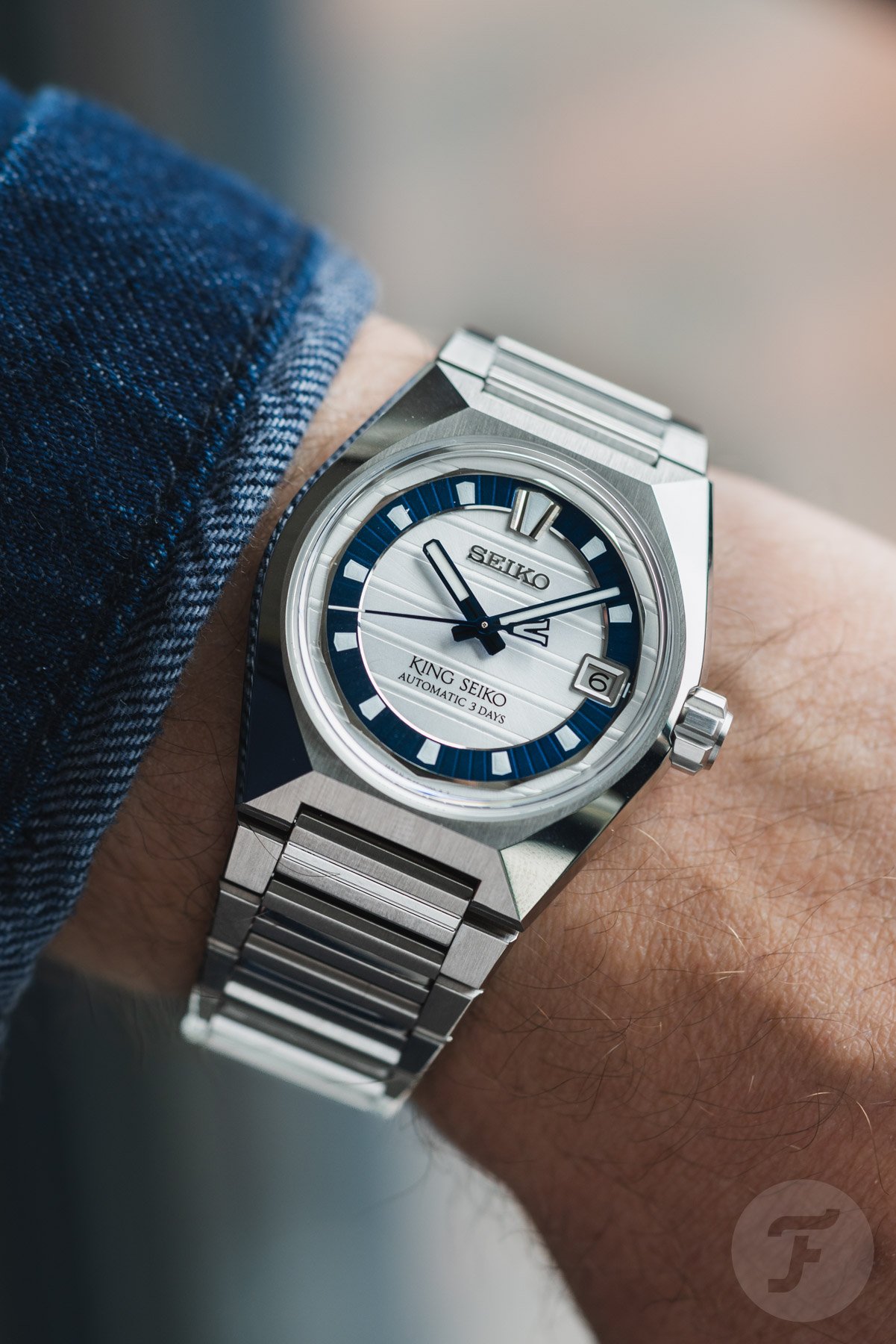 King Seiko Vanac HKF004 wrist shot