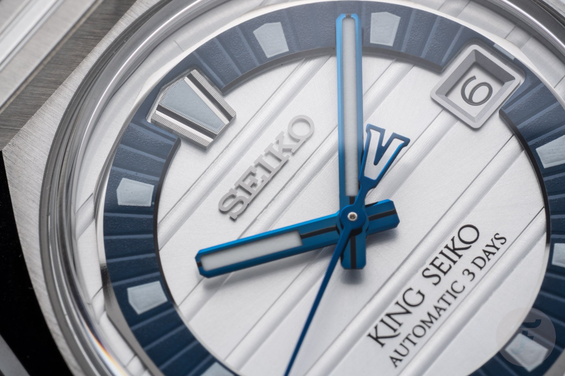 King Seiko Vanac HKF004 dial up close