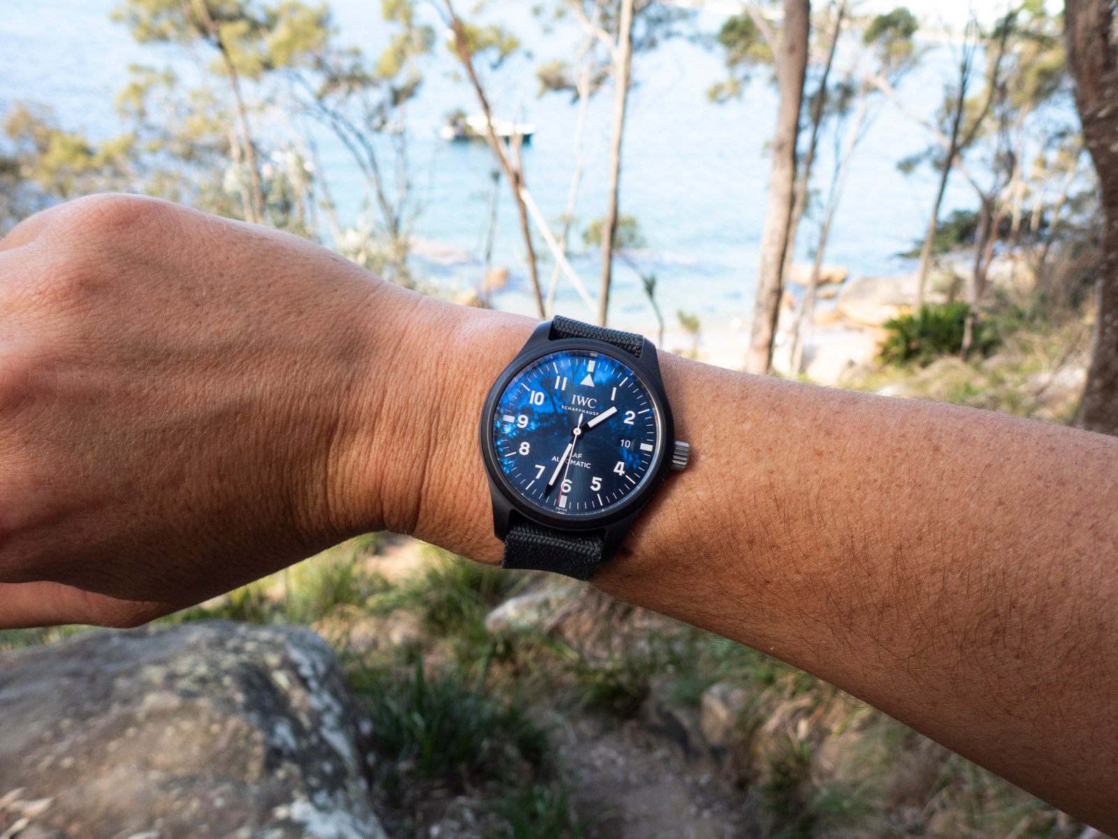 IWC RAAF wrist shot