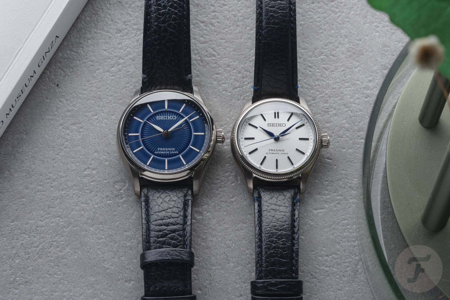 Seiko Presage Classic Series HCC007 and HCC004 side by side