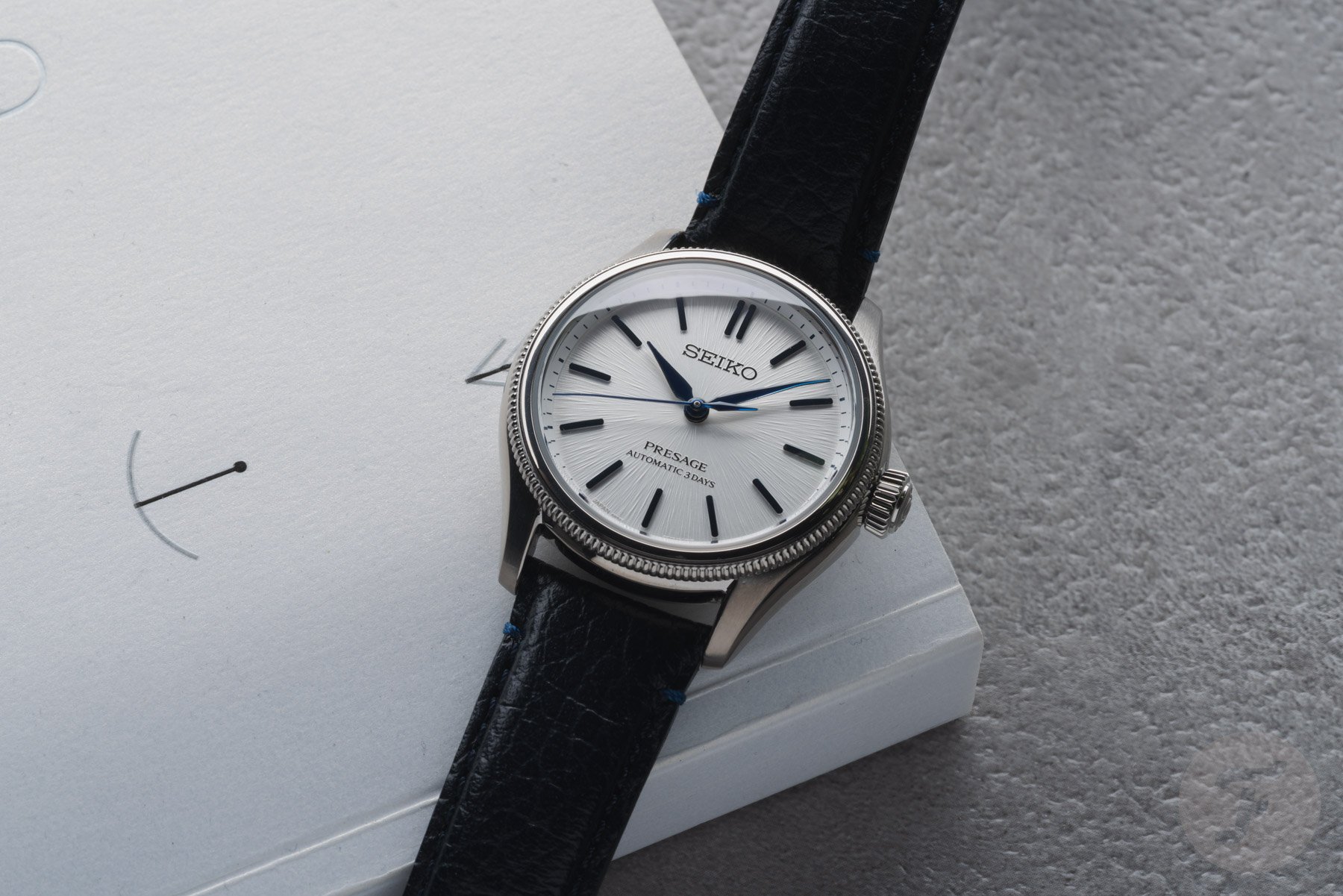 Seiko Presage Classic Series HCC004 flat-lay
