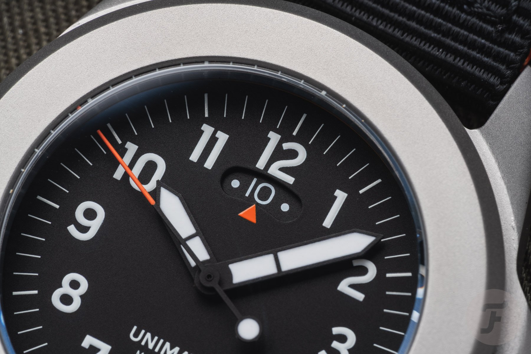 Unimatic Modello Quattro UT4-U-TI-GMT dial macro