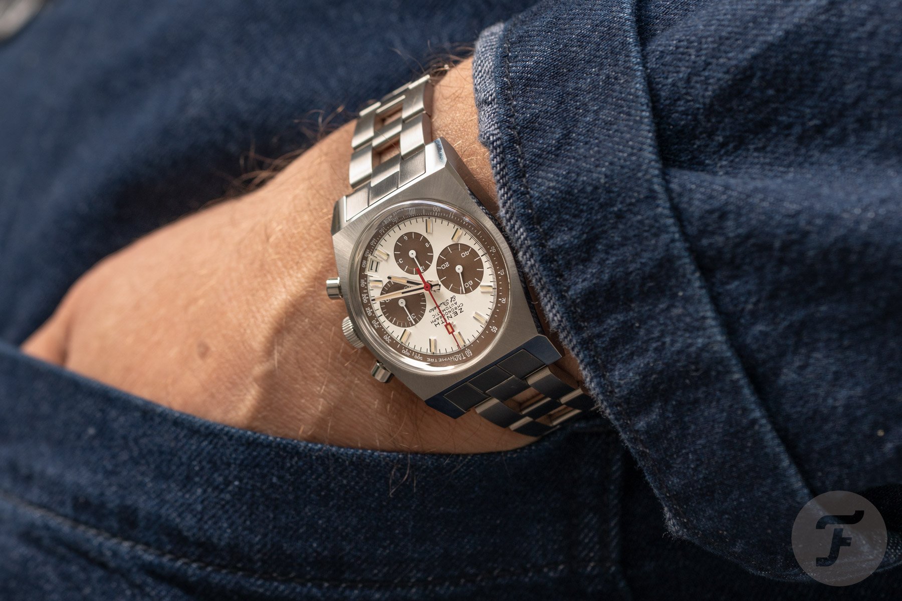 Zenith Chronomaster Revival A384 Tropical pocket shot