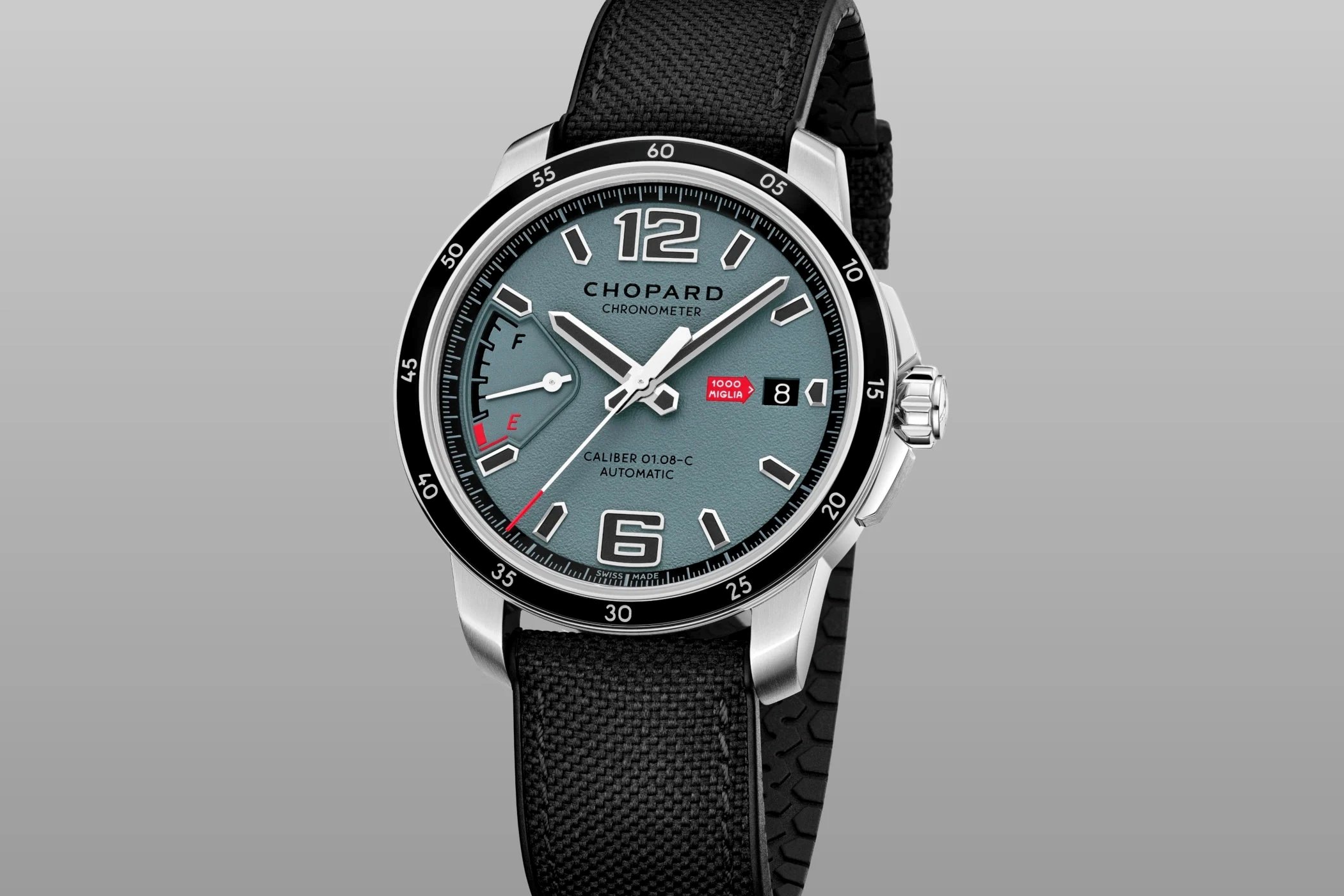 Chopard Mille Miglia GTS Power Control Grigio-Blu 2026 Racing Edition upright