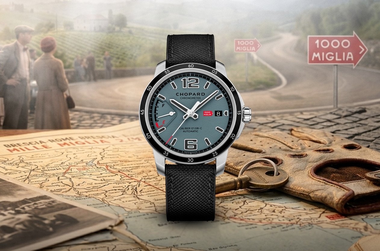 Introducing: The Chopard Mille Miglia GTS Power Control Grigio-Blu — 2026 Racing Edition