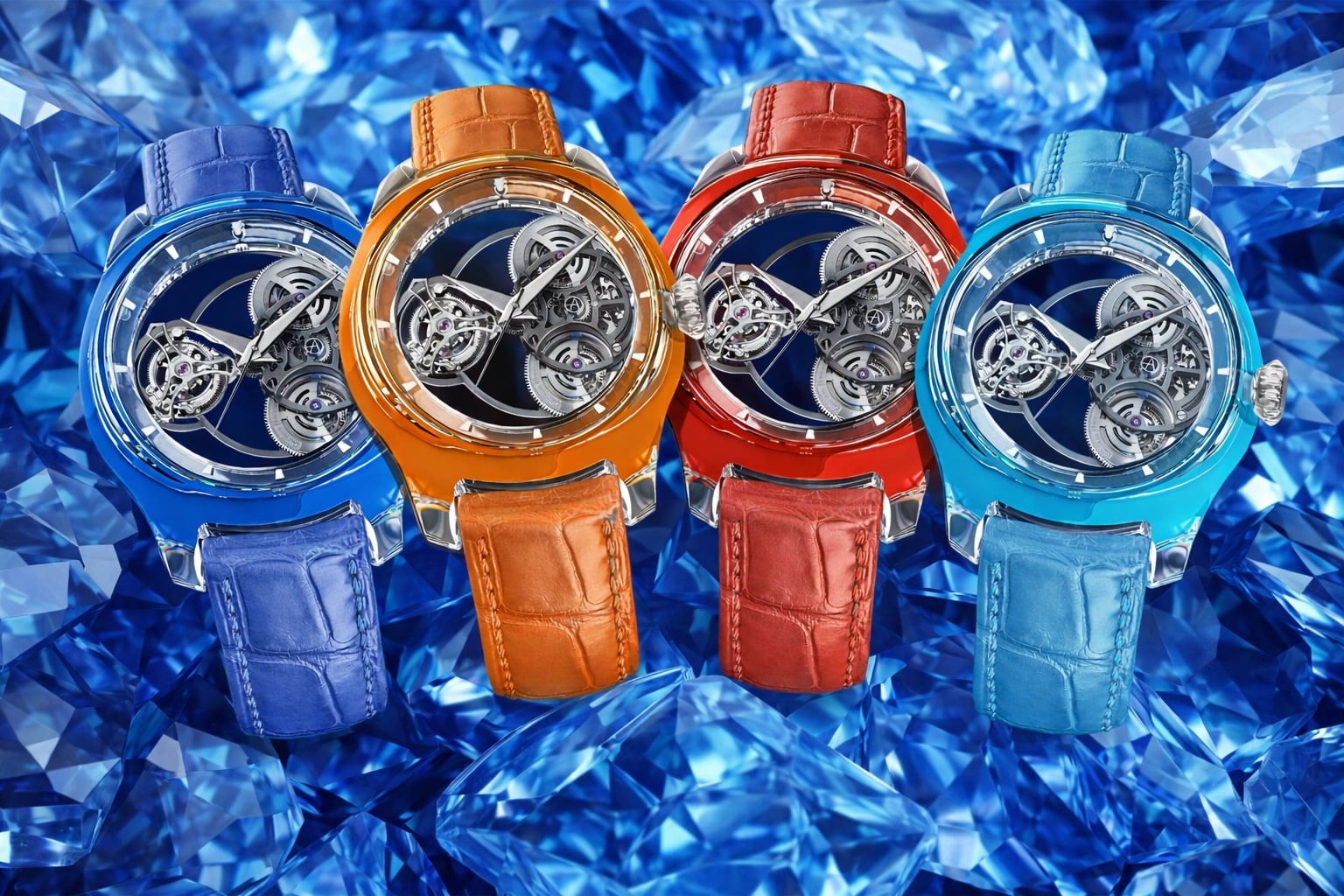 ArtyA Purity Tourbillon Sport in four colors