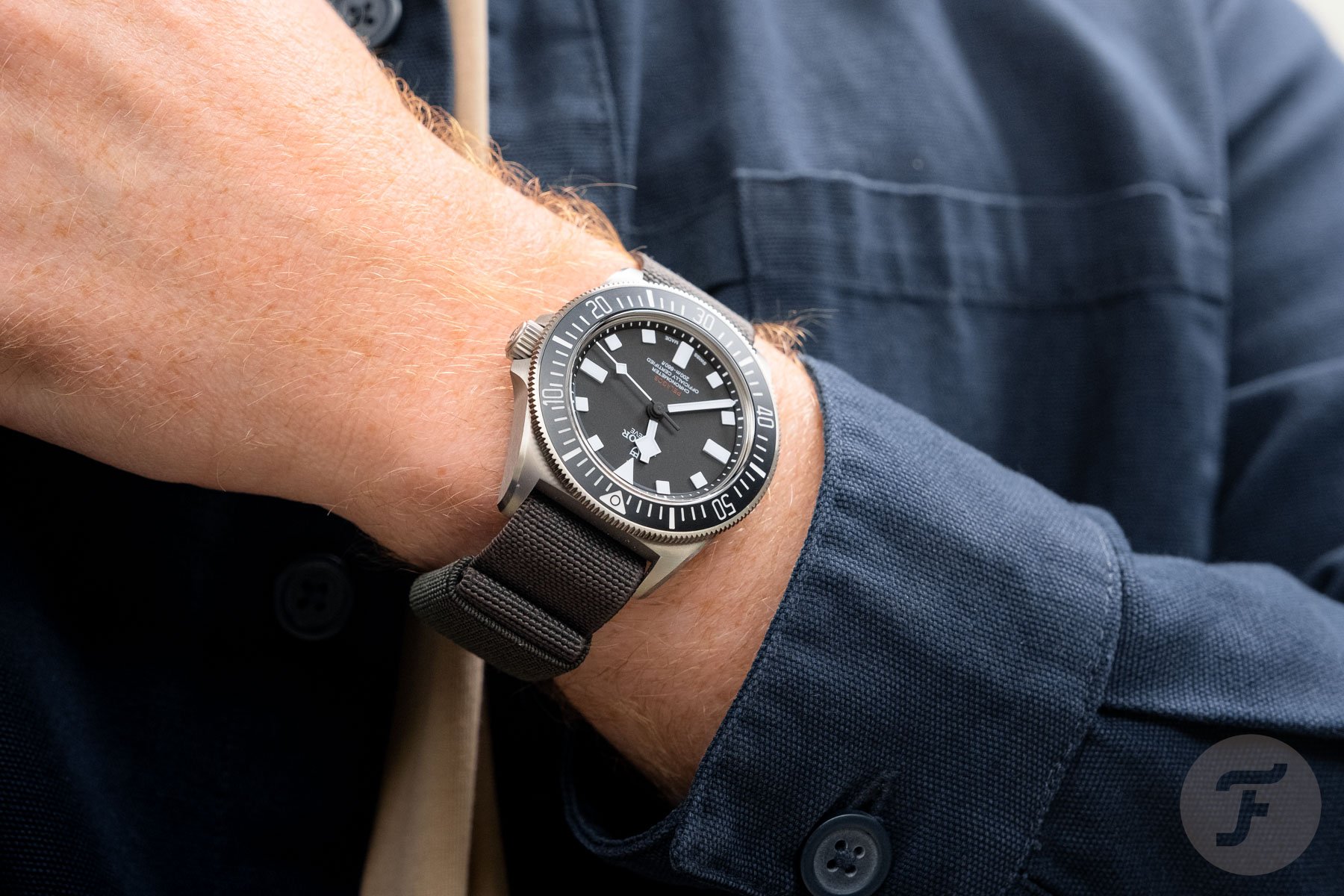 Tudor Pelagos FXD on wrist