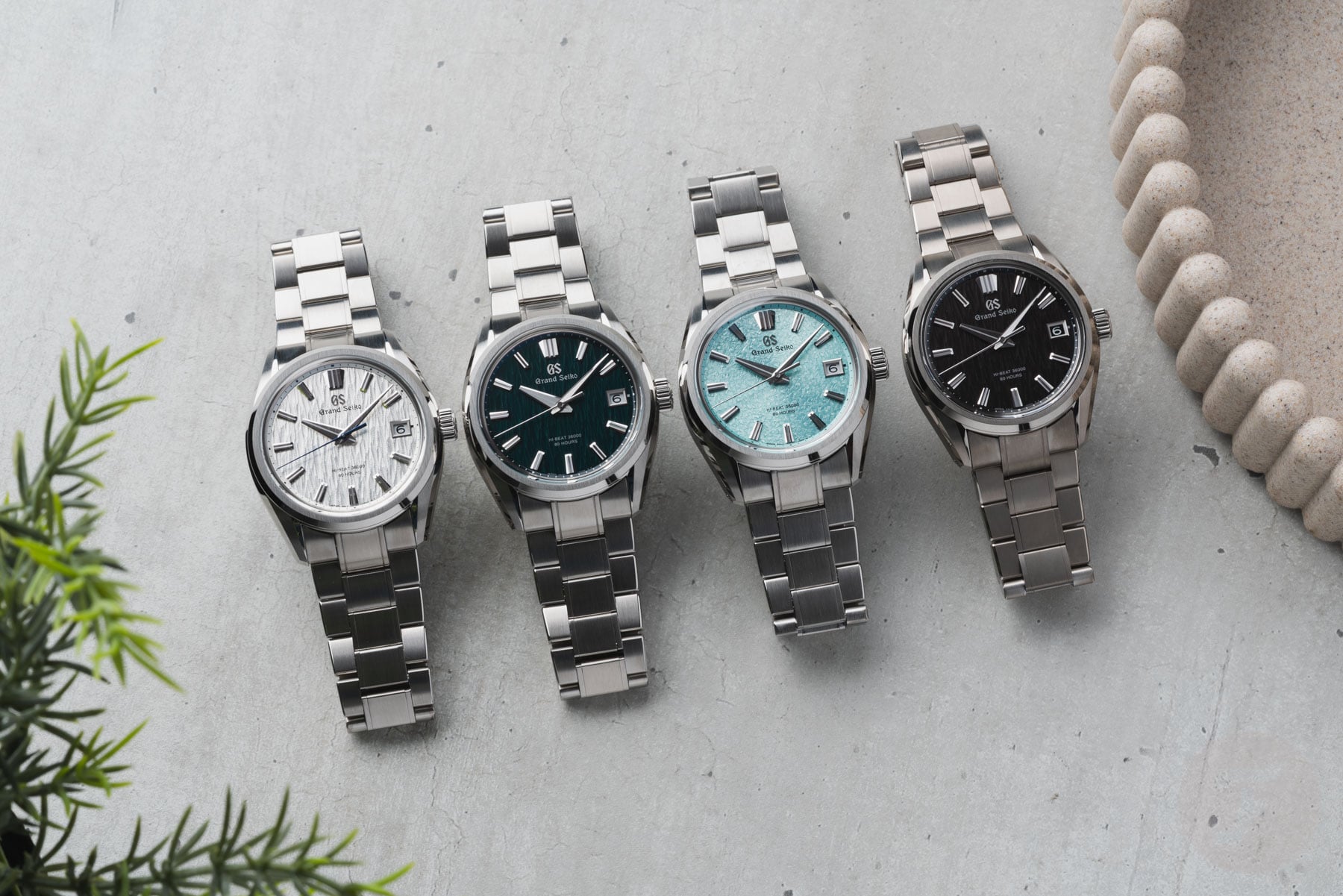 Grand Seiko Launches Four New References In The Updated Evolution 9 Hi-Beat Collection