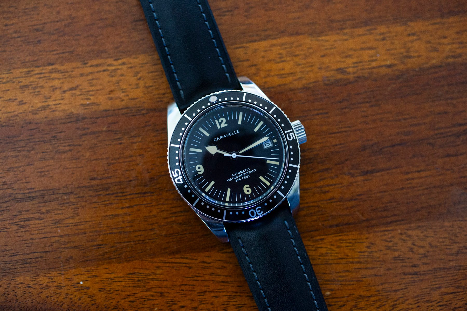 Caravelle Sea Hunter Automatic flat-lay