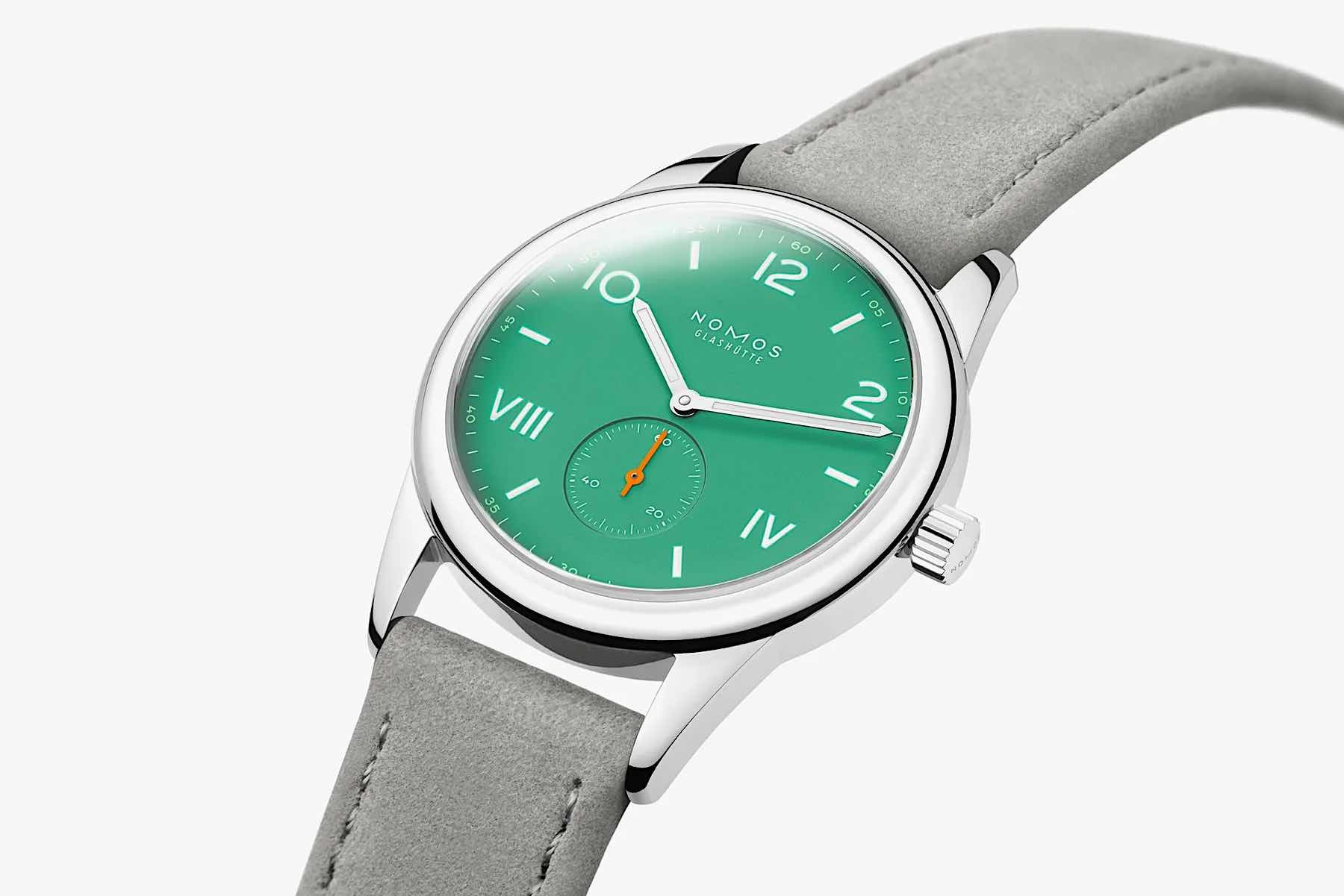 Nomos Club Campus 38 Electric Green