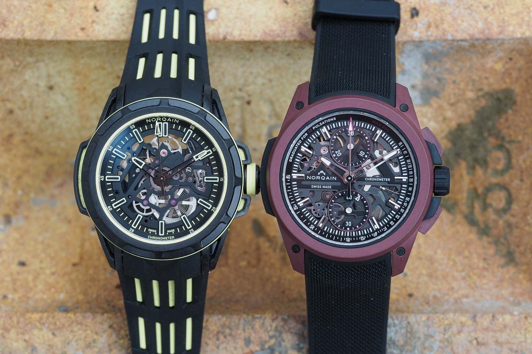 Hands-On: The Norqain Wild One Skeleton X-Lite & Wild One Skeleton Chrono