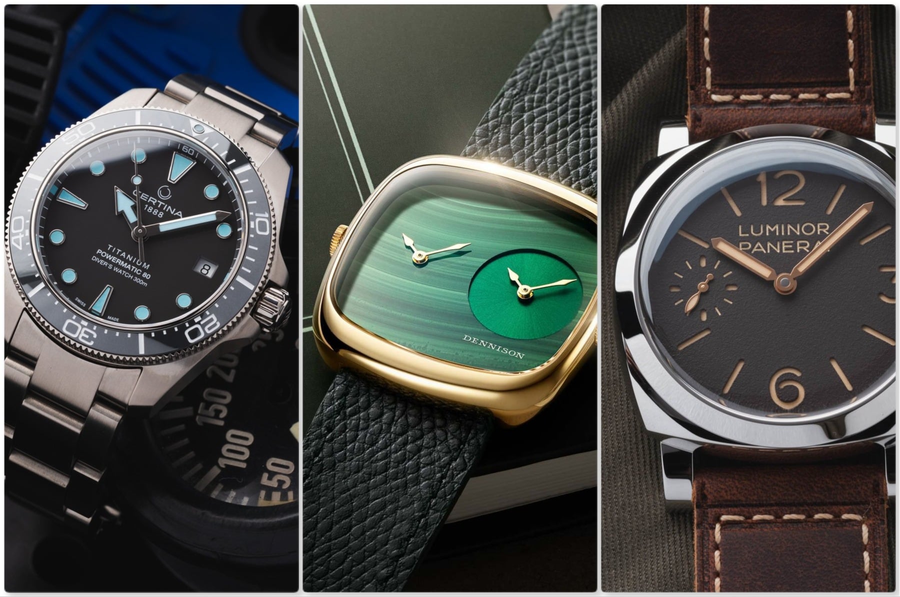 The Best Summer Watches — Lex's collage