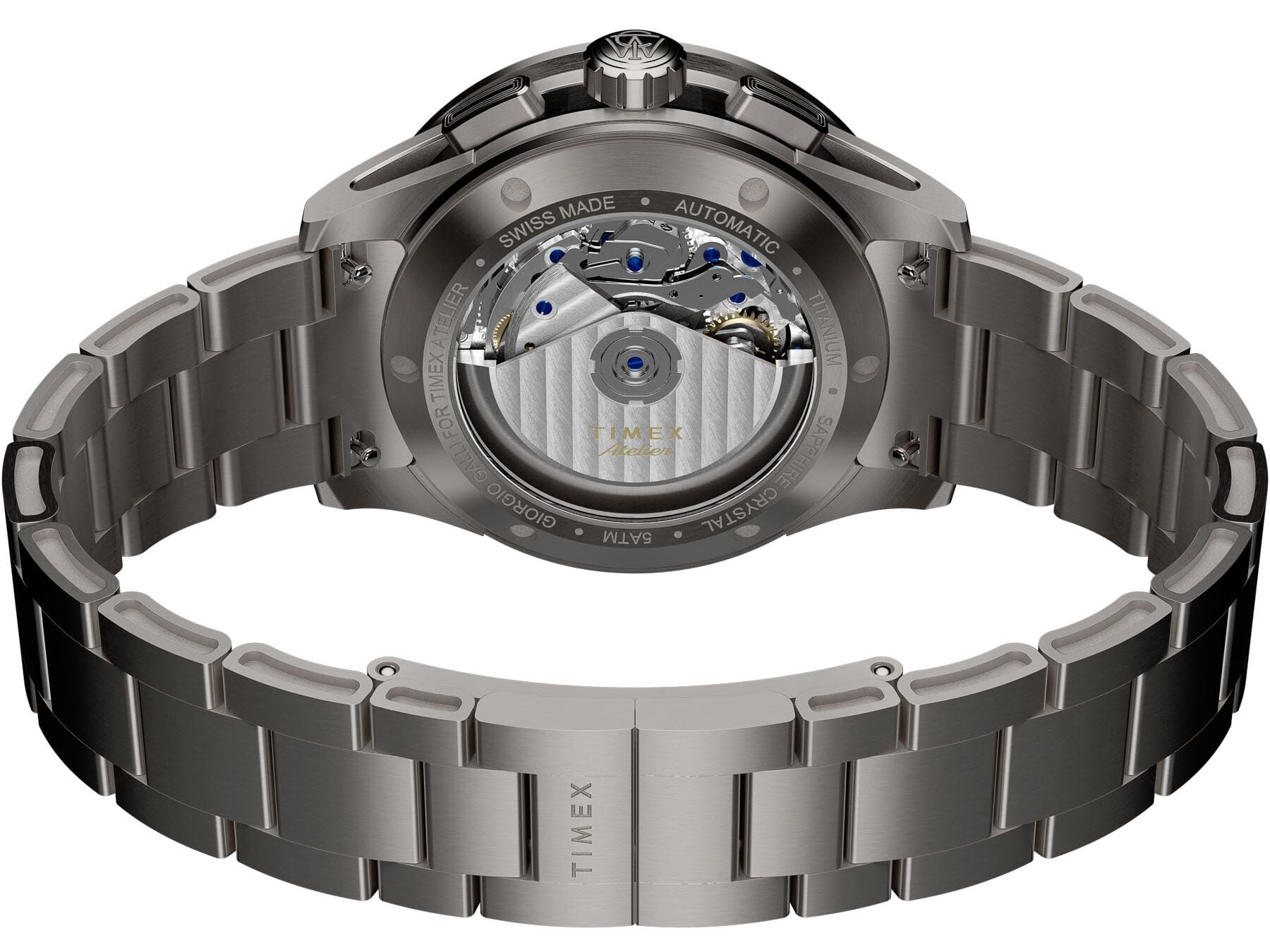 Timex Atelier Automatic rear view