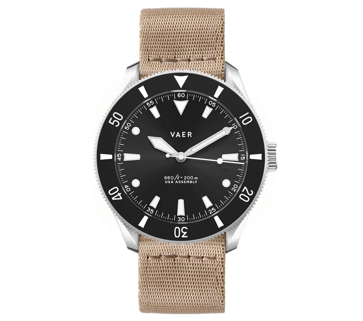 Vaer D4 Meridian Black Solar 39 soldier