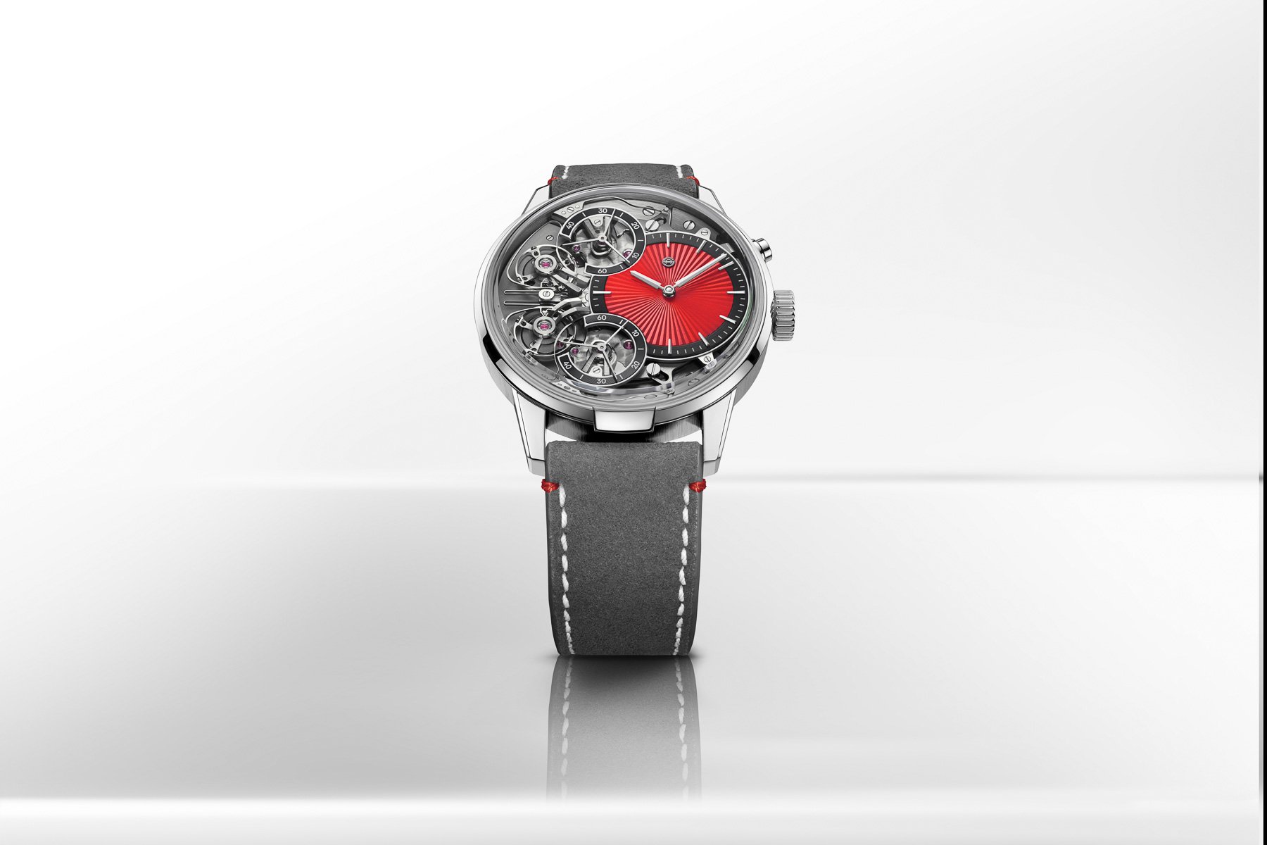 Armin Strom Mirrored Force Resonance Red cobra shot