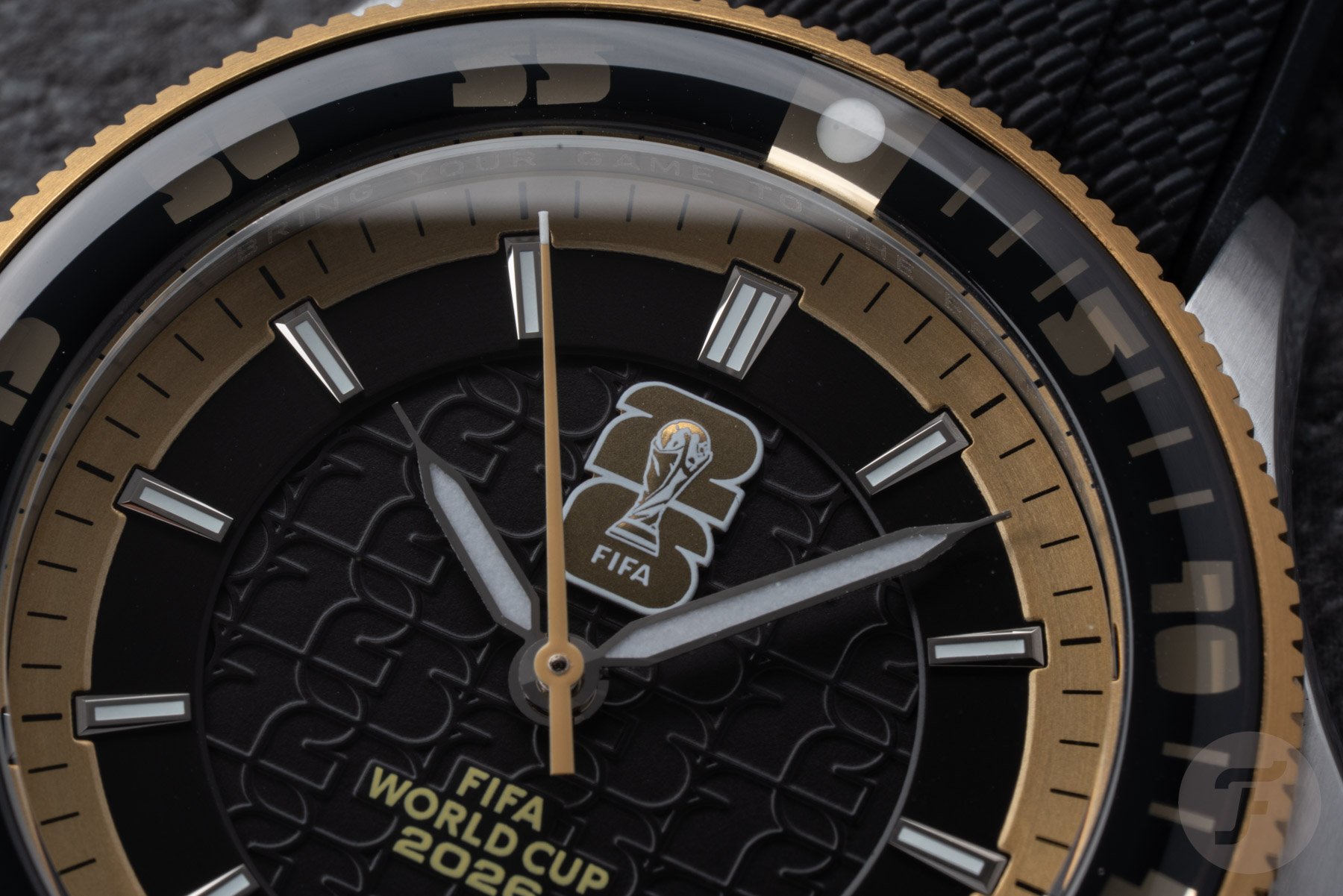 Axia Time World Cup Watches 2026 dial closeup