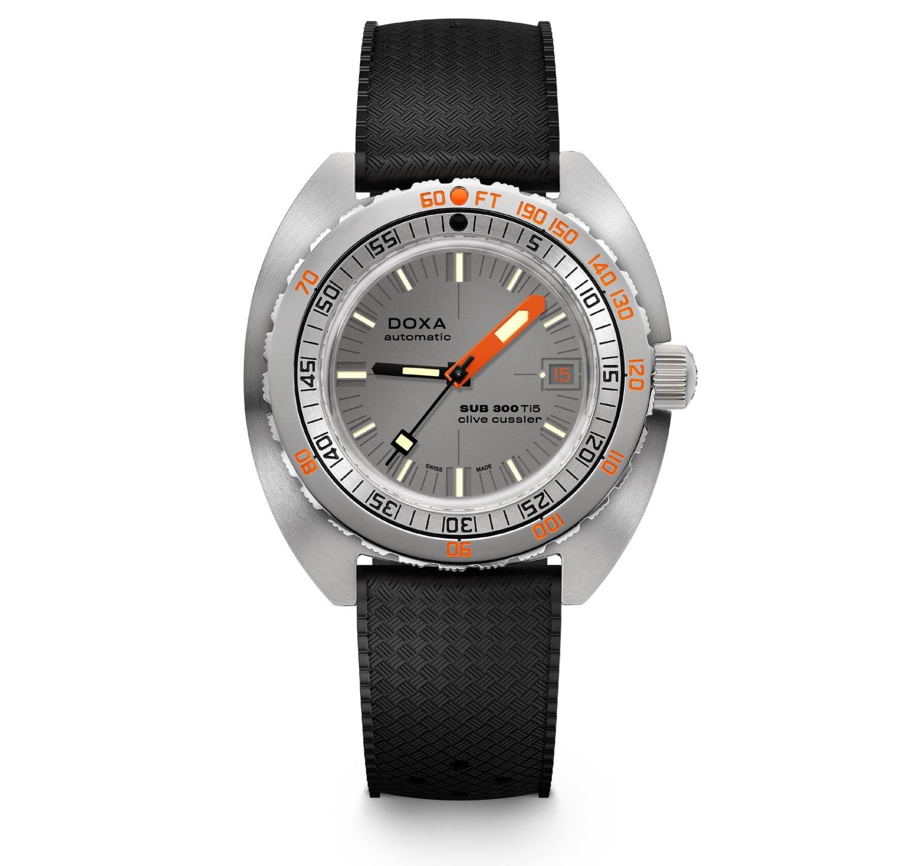 Doxa Sub 300 Ti5 Clive Cussler soldier image