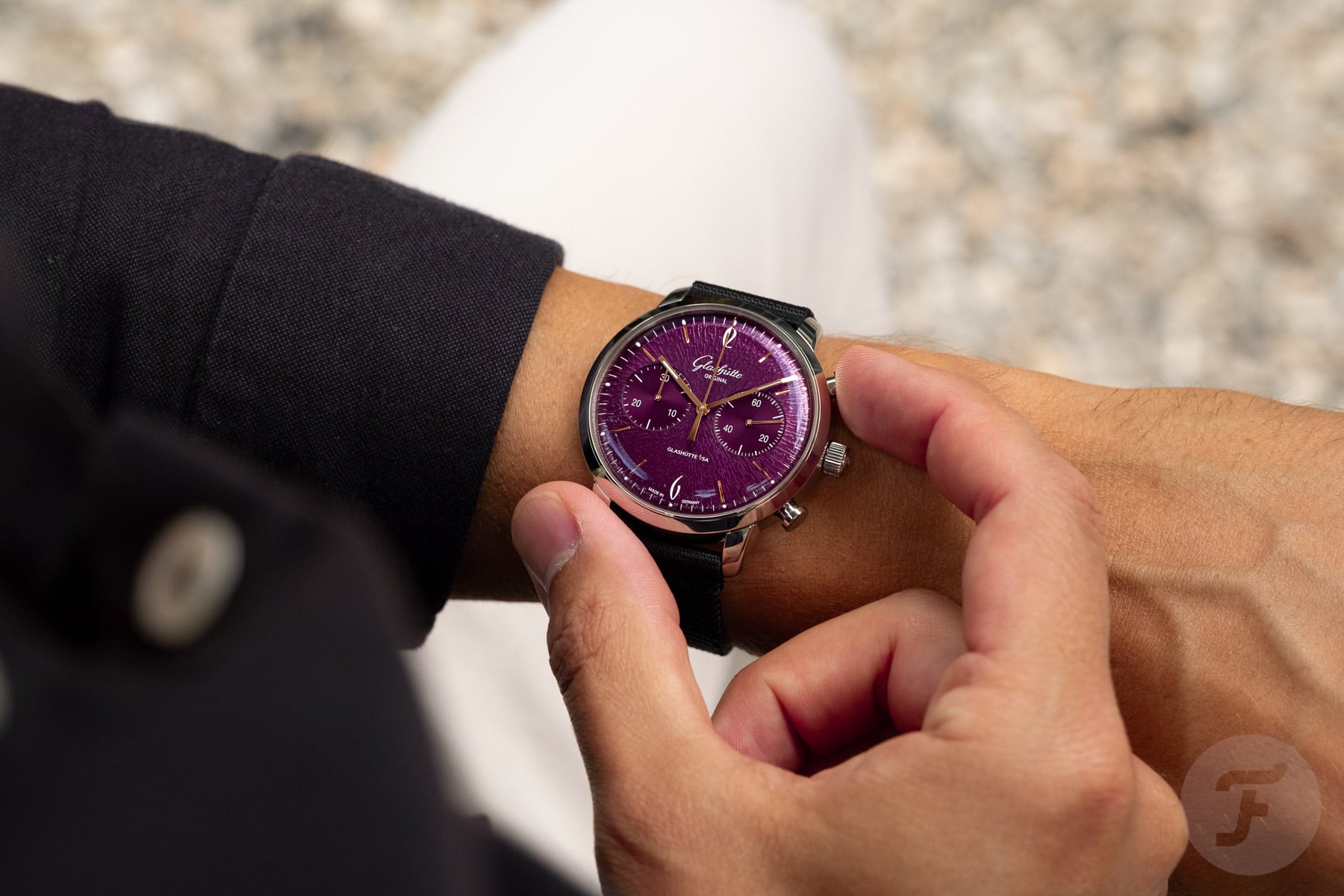 Glashütte Original Sixties Chronograph Annual Edition "Grape"