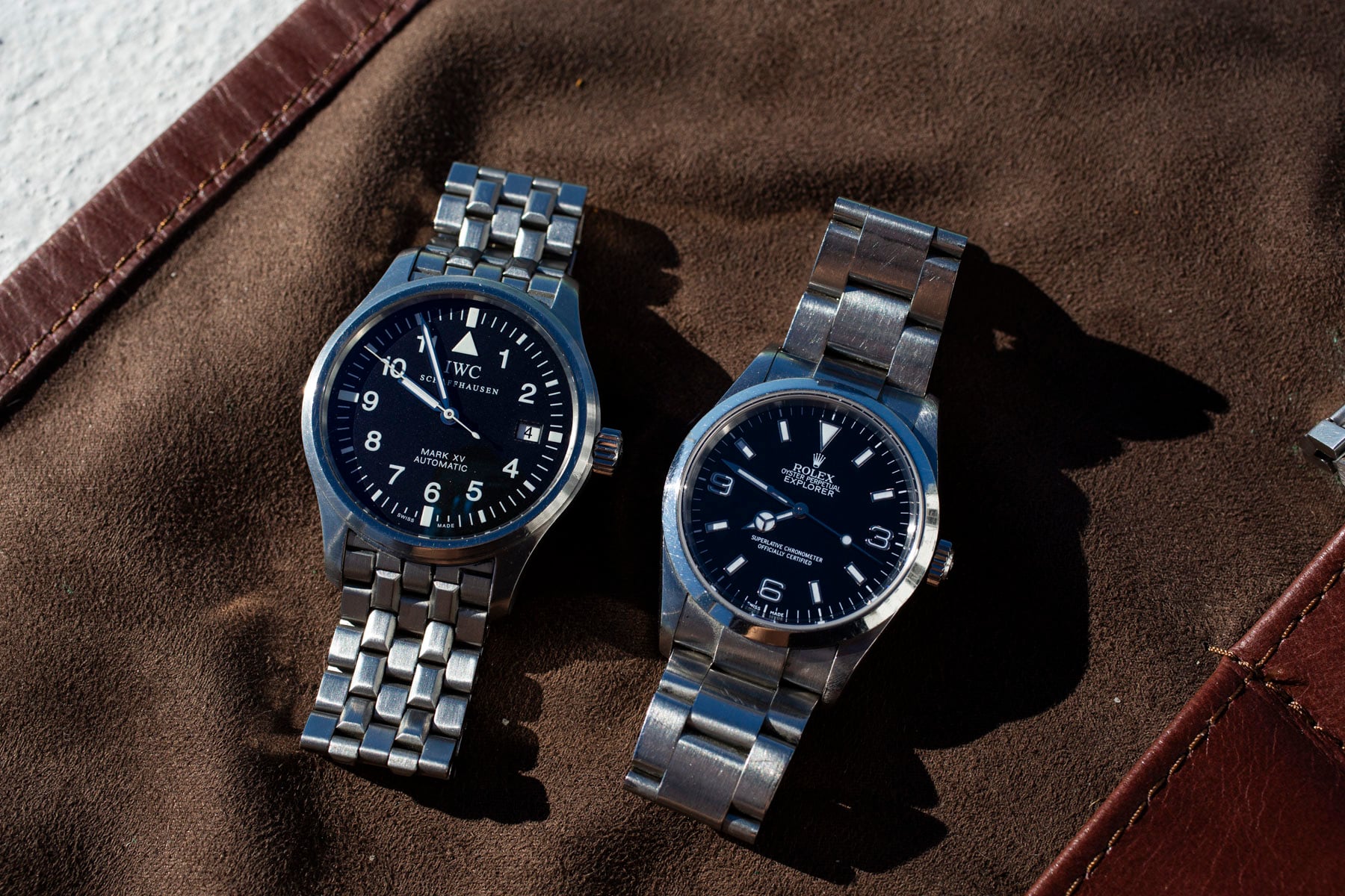 We Had It So Good: Comparing the IWC Mark XV and Rolex Explorer 114270