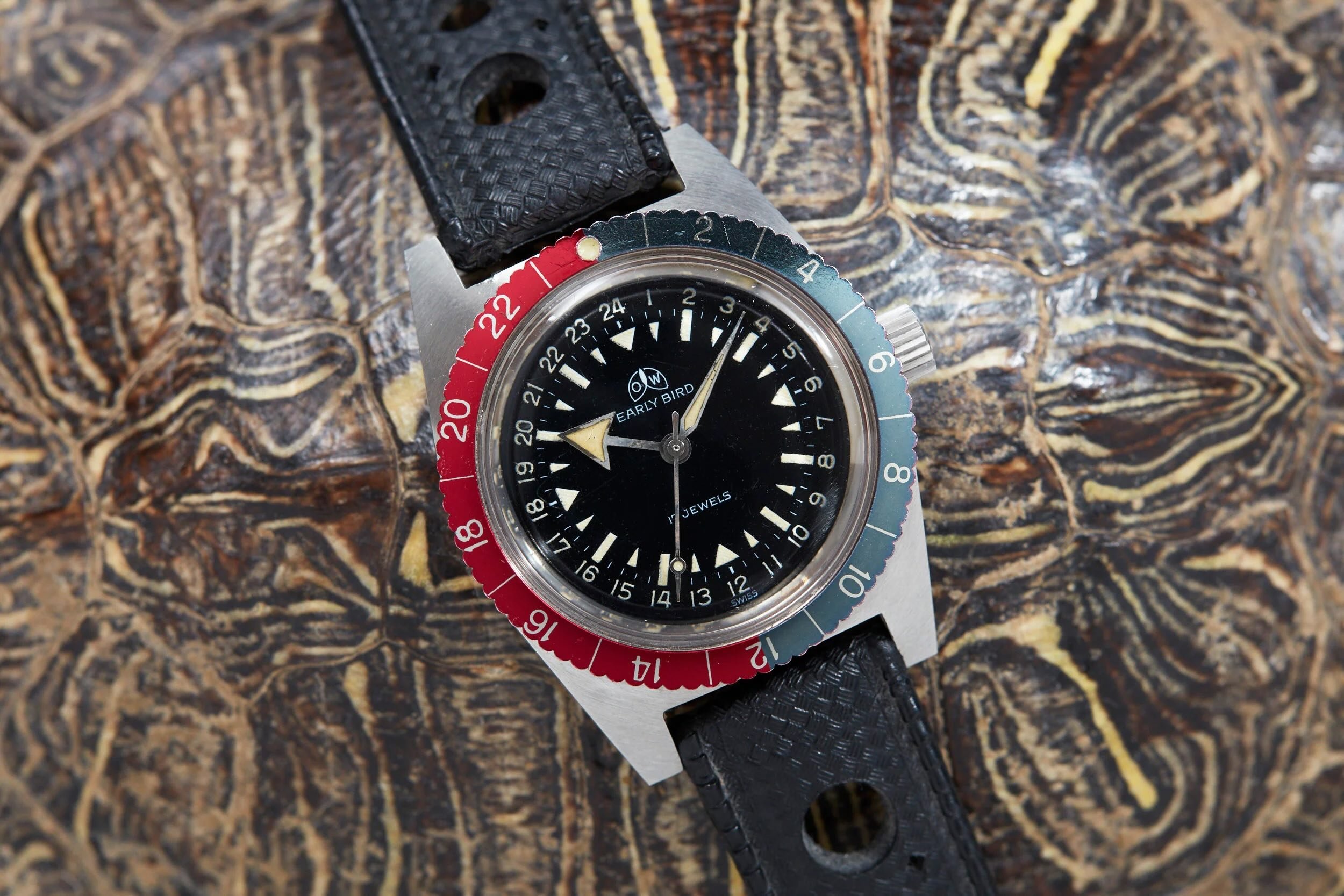 vintage Ollech & Wajs Early Bird