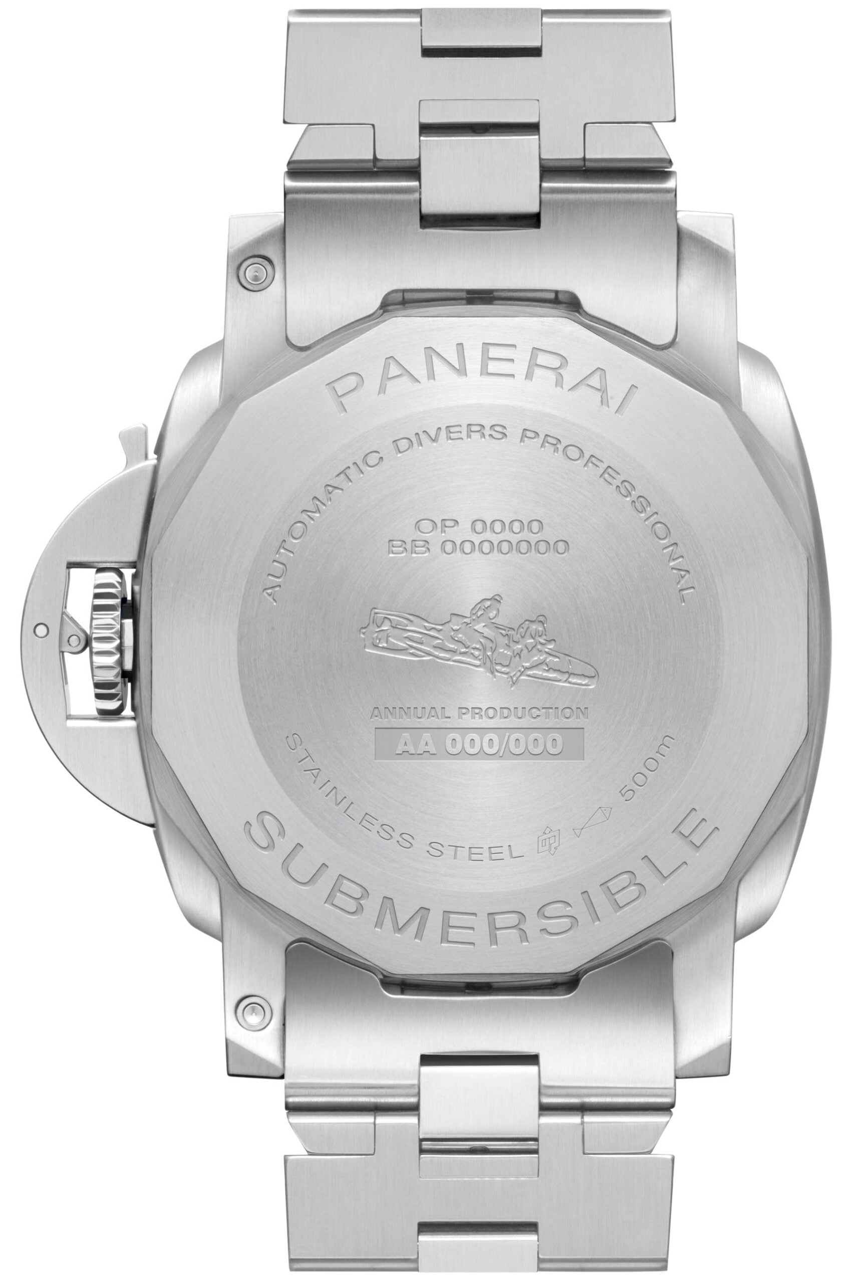 Panerai Submersible PAM01756 case back