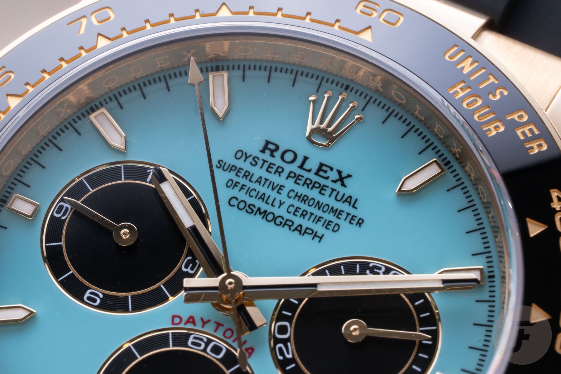 Rolex Cosmograph Daytona 126518LN with Turquoise Dial